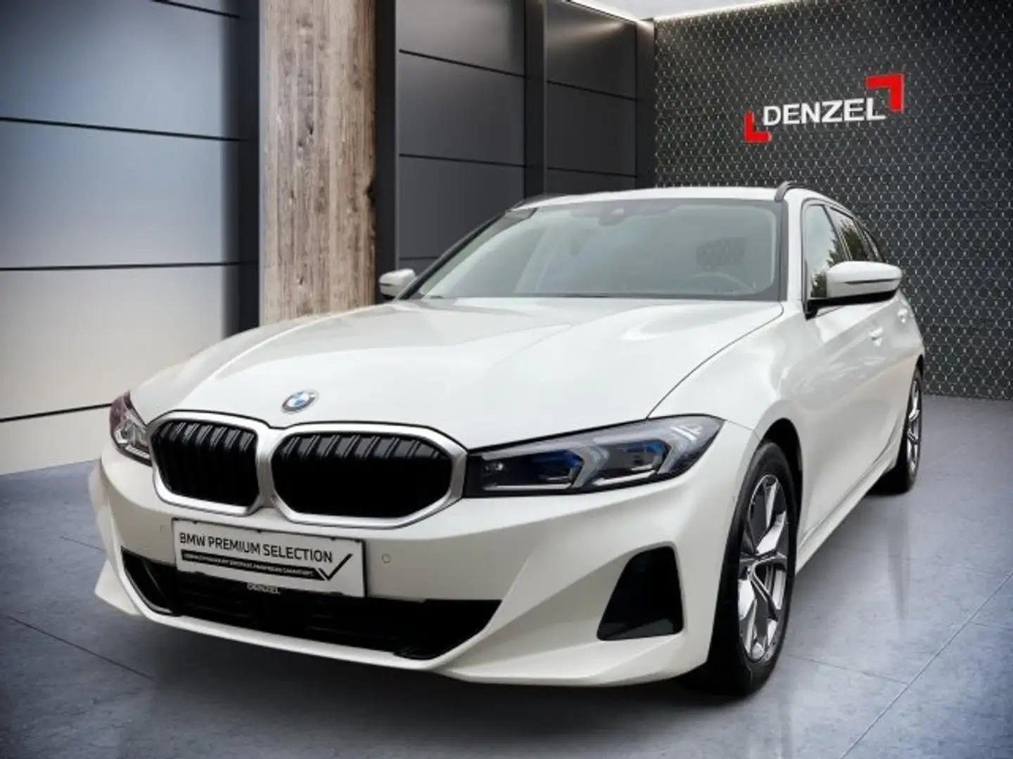 BMW 318 d Touring G21 B47 Blanc - 2