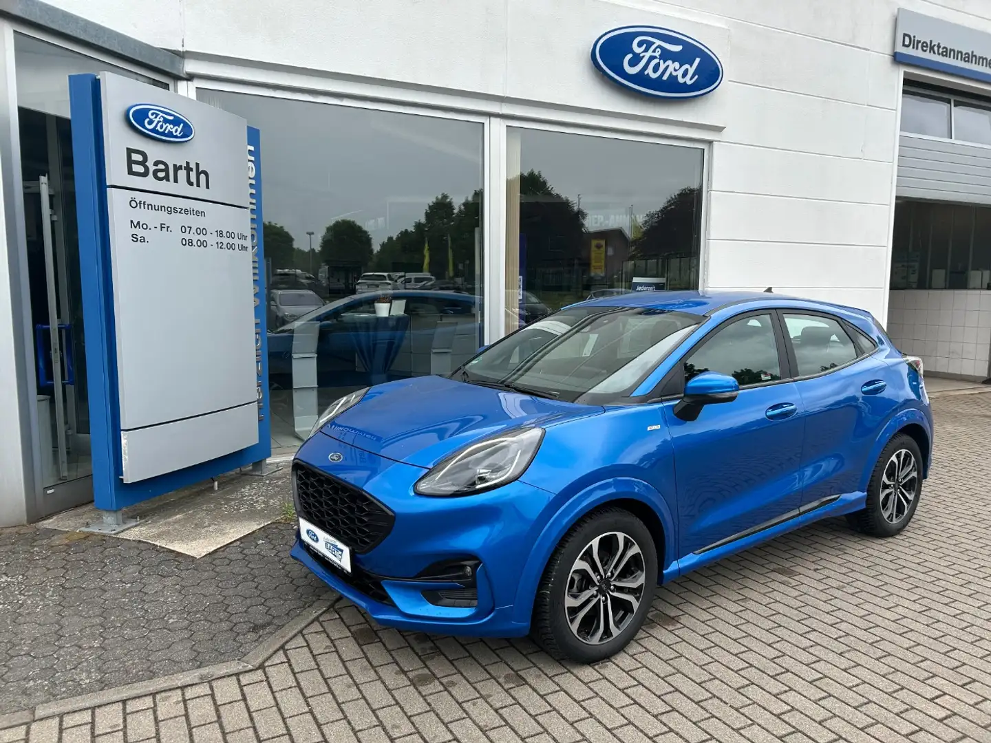 Ford Puma 1.0 EcoBoost ST-Linie Winter-Paket LED Blu/Azzurro - 2