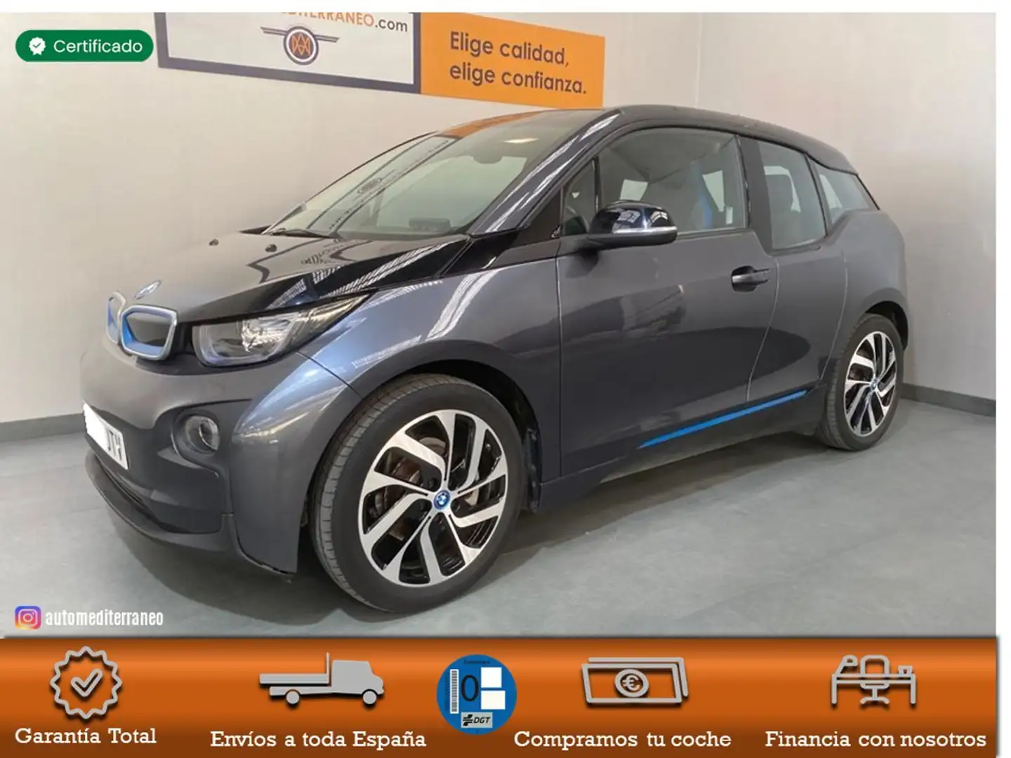 BMW i3 94 Ah Gris - 1