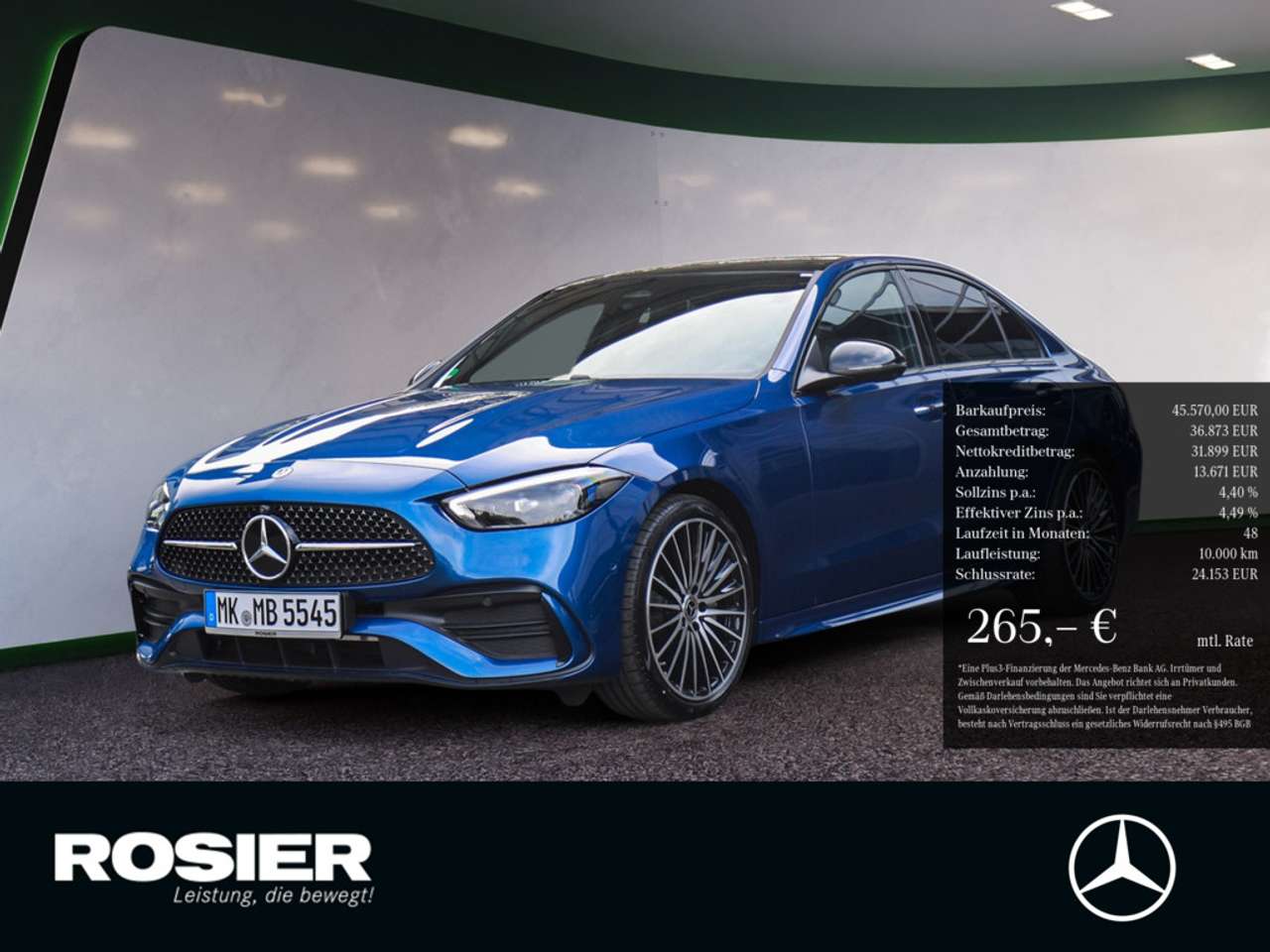 Mercedes-Benz C 220 — Mercedes-Benz C 220 d AMG Line Advanced Plus NIGHT AHK PANO