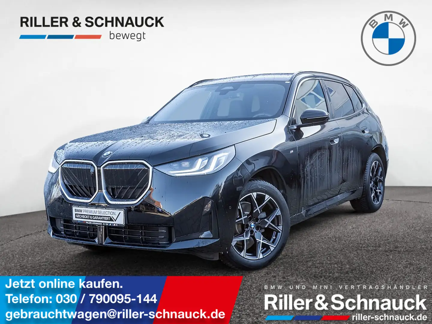 BMW X3 xDrive 20i M-Sport AHK ACC HUD PANO 360° Schwarz - 1