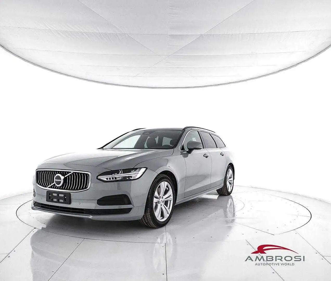 Volvo V90 B4 Mild hybrid Diesel Plus Bright Szary - 1