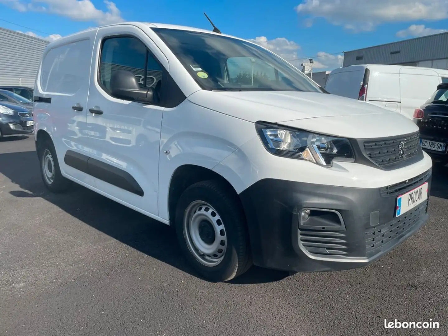 Peugeot Partner 1.5 bluehdi 75 standard m premium tva Blanco - 2