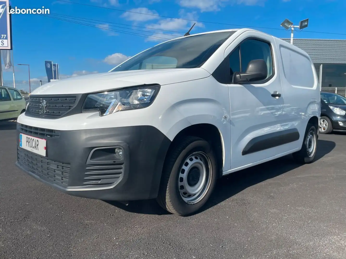 Peugeot Partner 1.5 bluehdi 75 standard m premium tva Blanc - 1