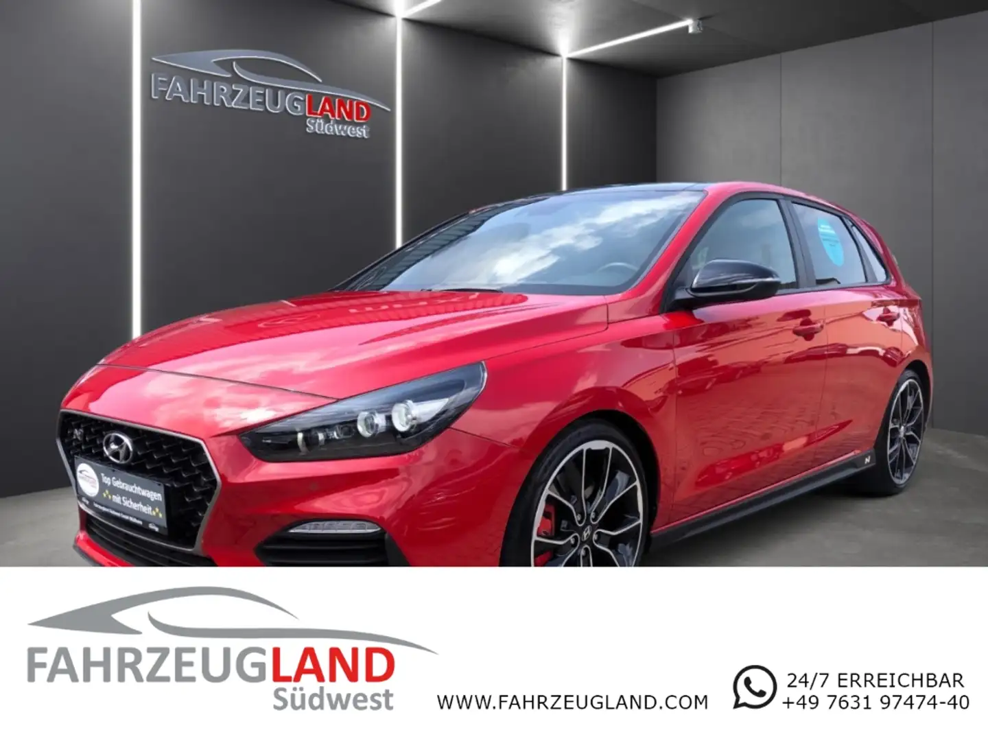 Hyundai i30 N Performance Pano Navi Performance Info System LM Rot - 1