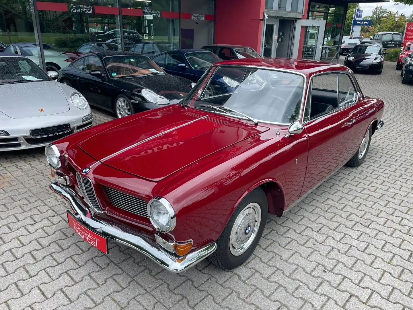BMW 3200 CS Bertone -- top restauriert - 1 of 537 !! Rot - 2