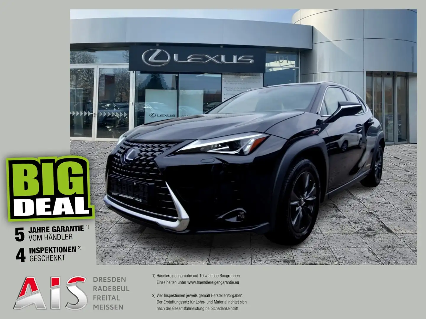 Lexus UX 250h Launch Edition AHK*Navi*KAM*DAB*SHZ Schwarz - 1