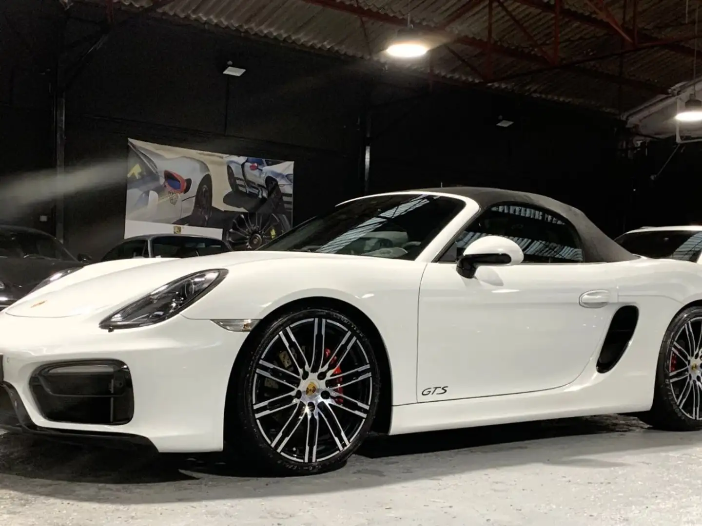 Porsche Boxster 981 GTS 3.4 330CV PDK /CHRONO /PSE /CARBONE /20 TURBO/ 6700KM Blanc - 2