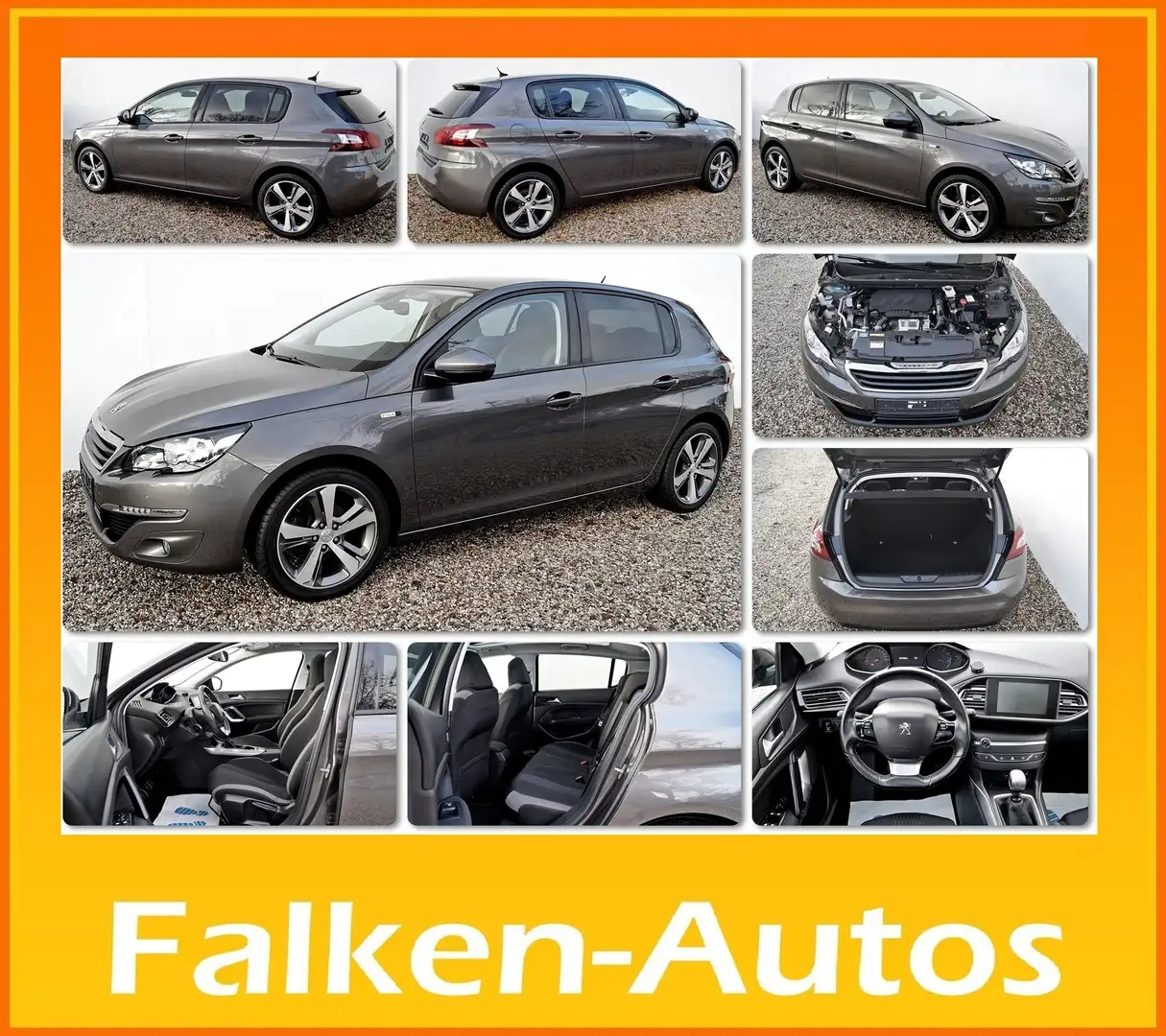 Peugeot 308 PURETECH 130 -AUS ERSTBESITZ- *AUCH MIT GARANTIE* Grau - 1