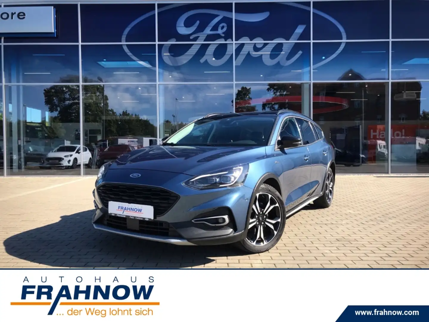 Ford Focus Turnier 2.0 EcoBlue Active MATRIX-LED AHK SHZ ACC Blau - 1