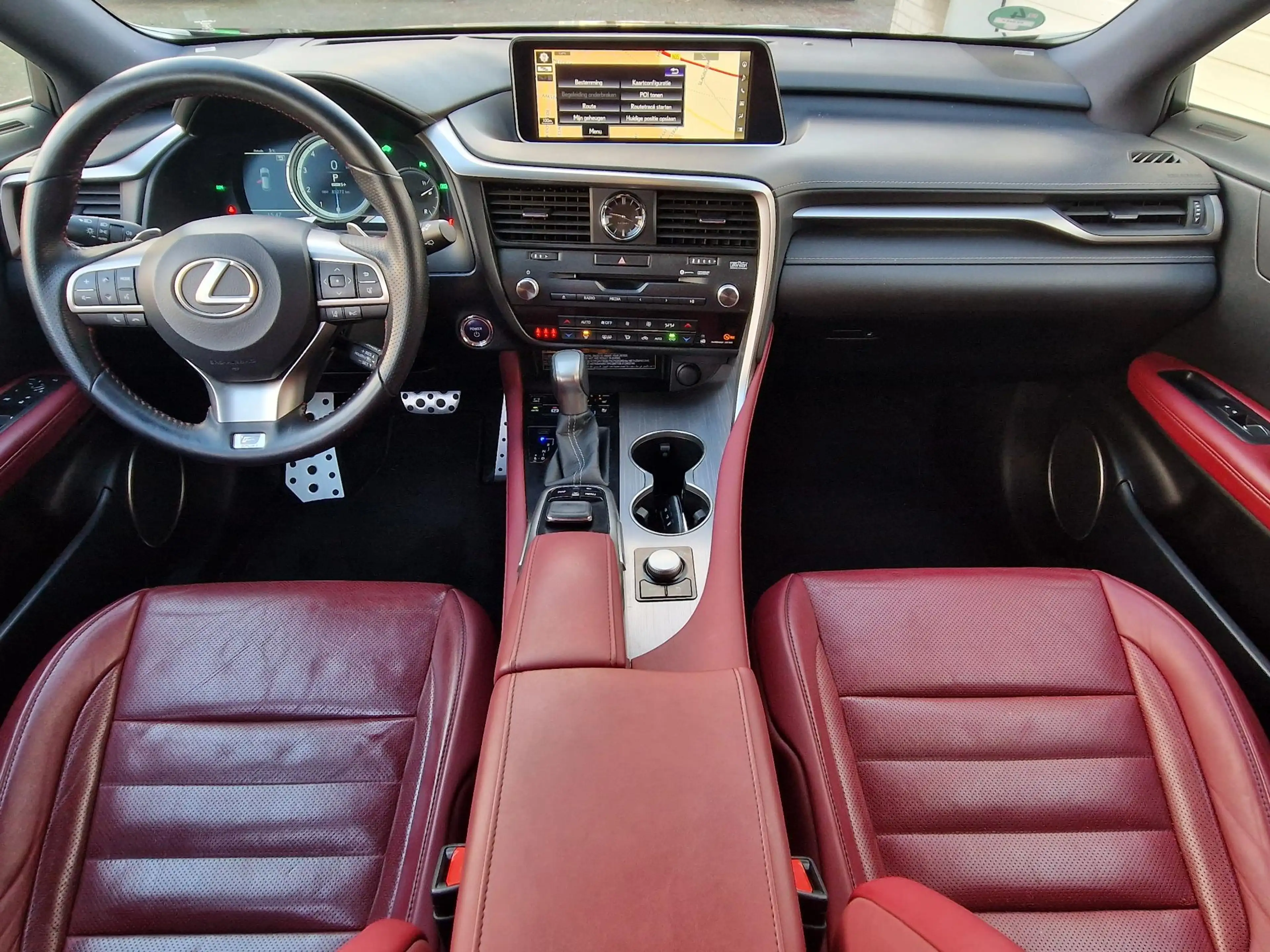 Lexus RX 450h 4WD F Sport Line MARK LEVINSON TREKHAAK LEER — photo 11