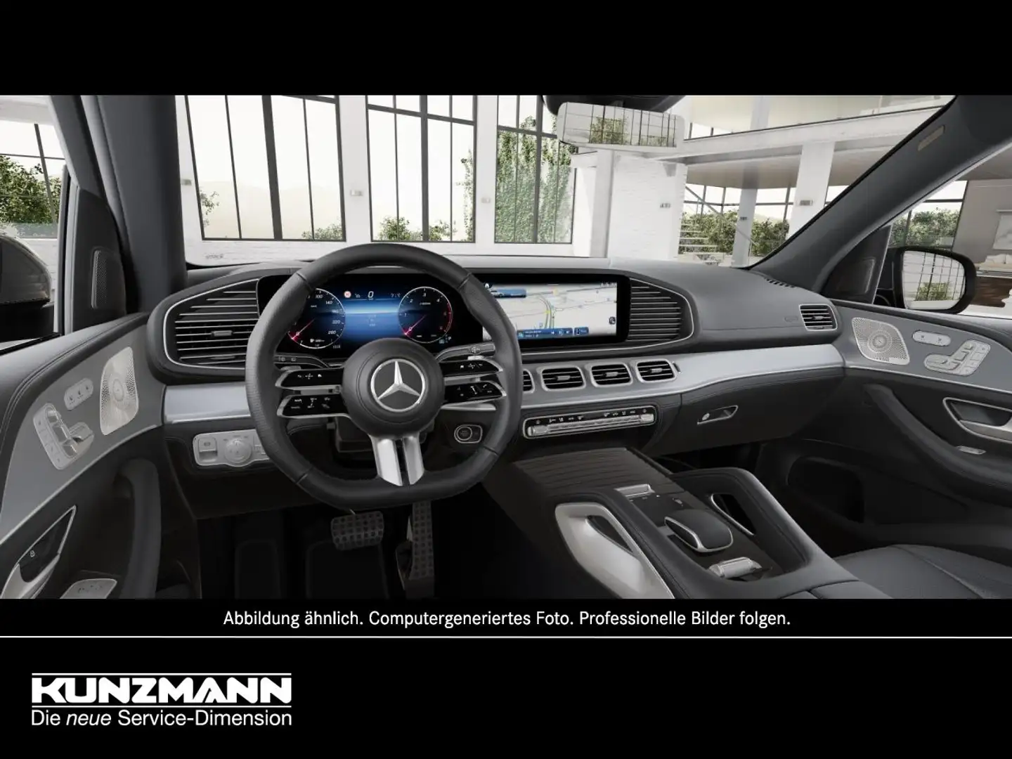 Mercedes-Benz GLE 450 d 4M AMG Night Panorama Memory AHK 360° Schwarz - 2