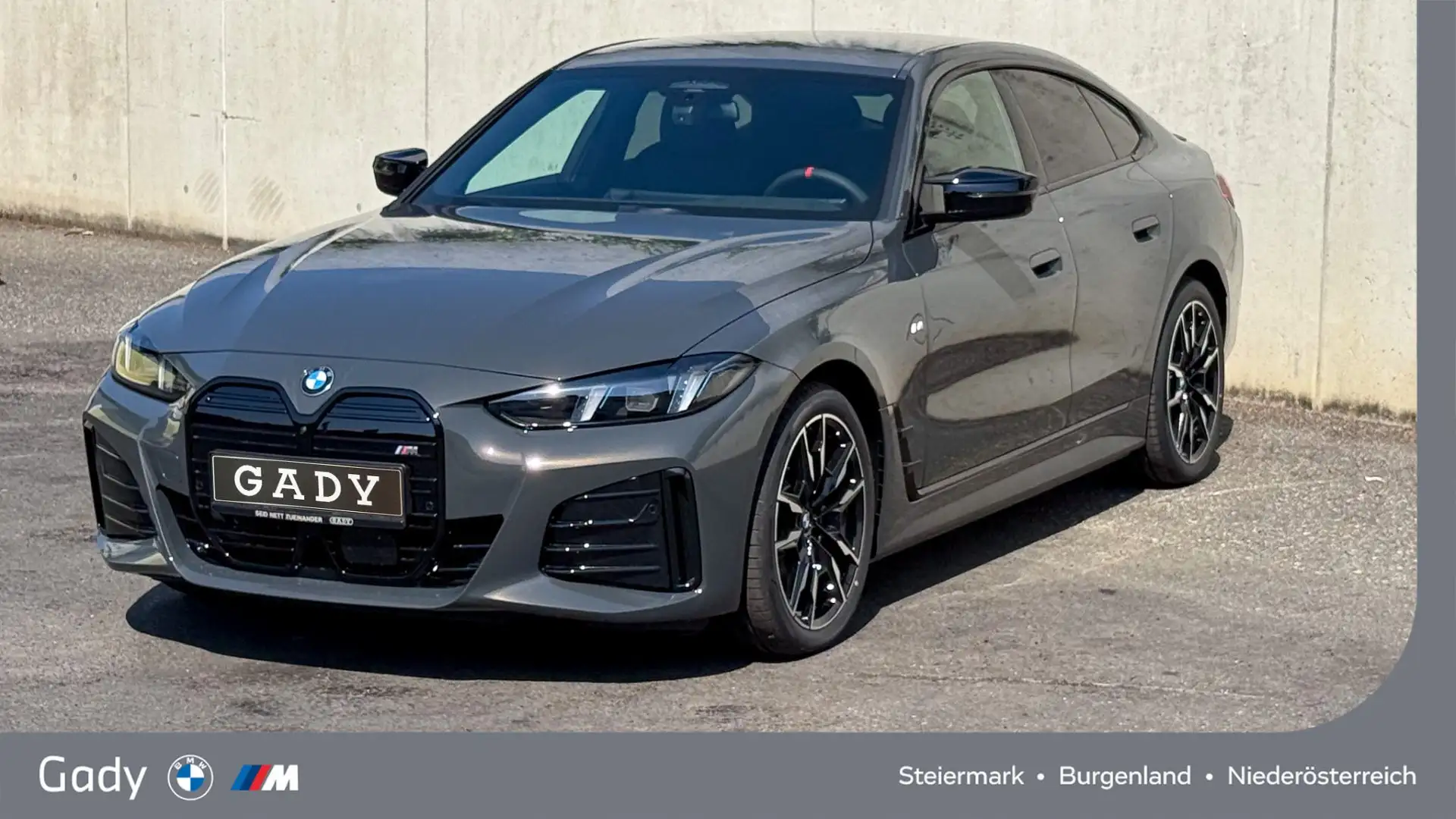 BMW i4 Gran Coupe xDrive M60 83,9kWh Grau - 1