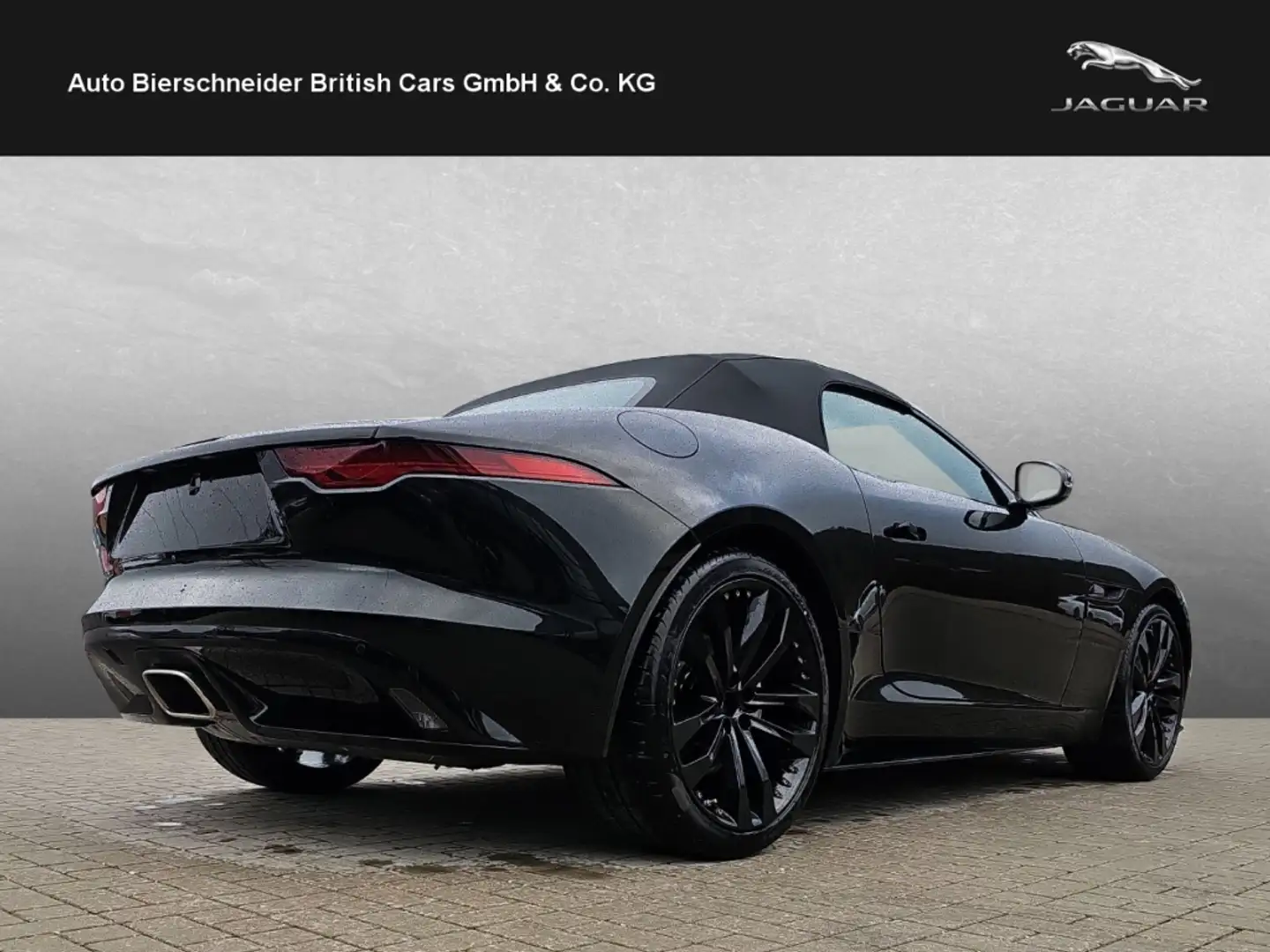Jaguar F-Type P300 RWD R-Dynamic Cabriolet Schwarz - 2