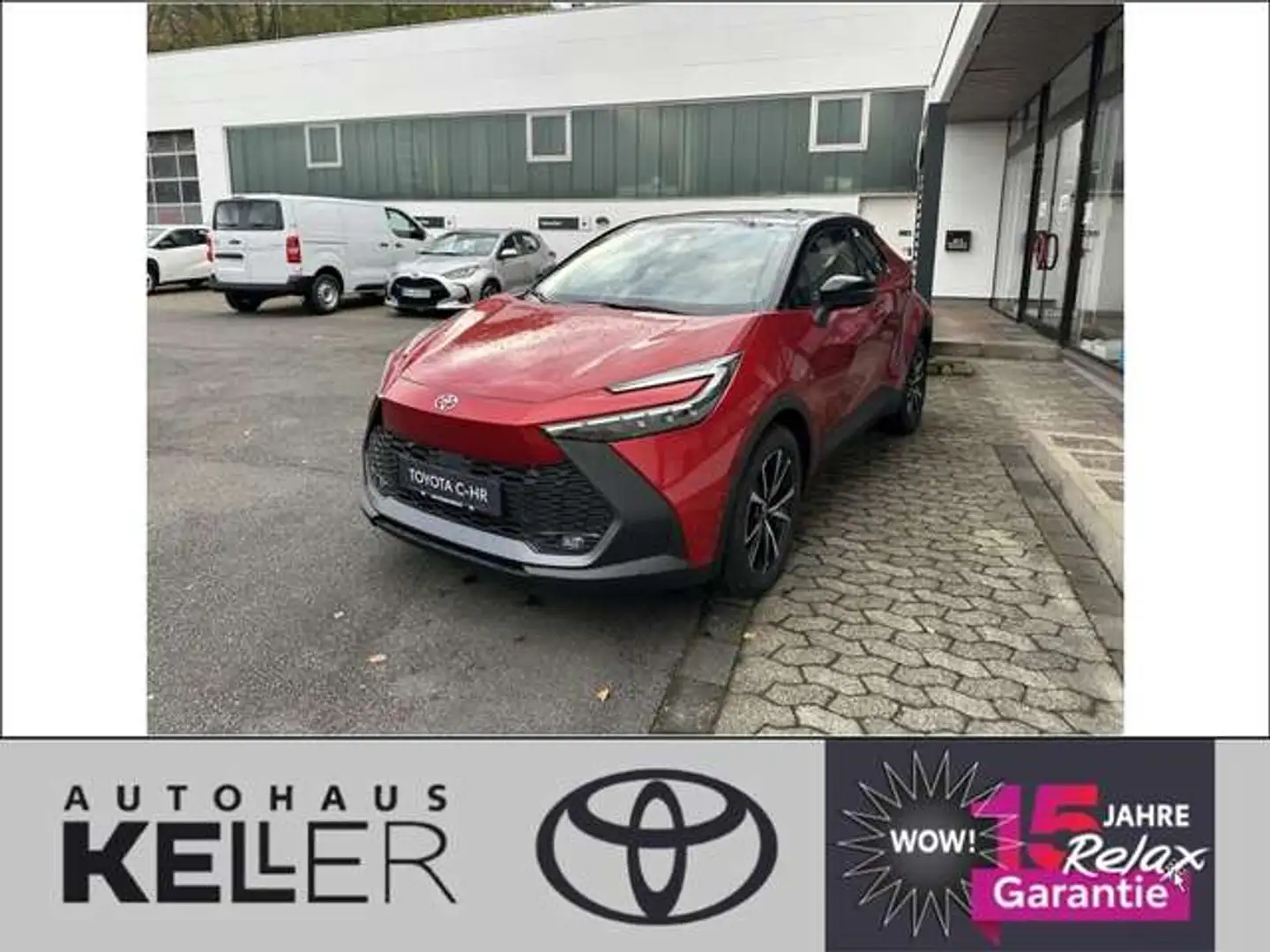 Toyota C-HR 2.0 Plug-in-Hybrid Team Deutschland Rot - 1