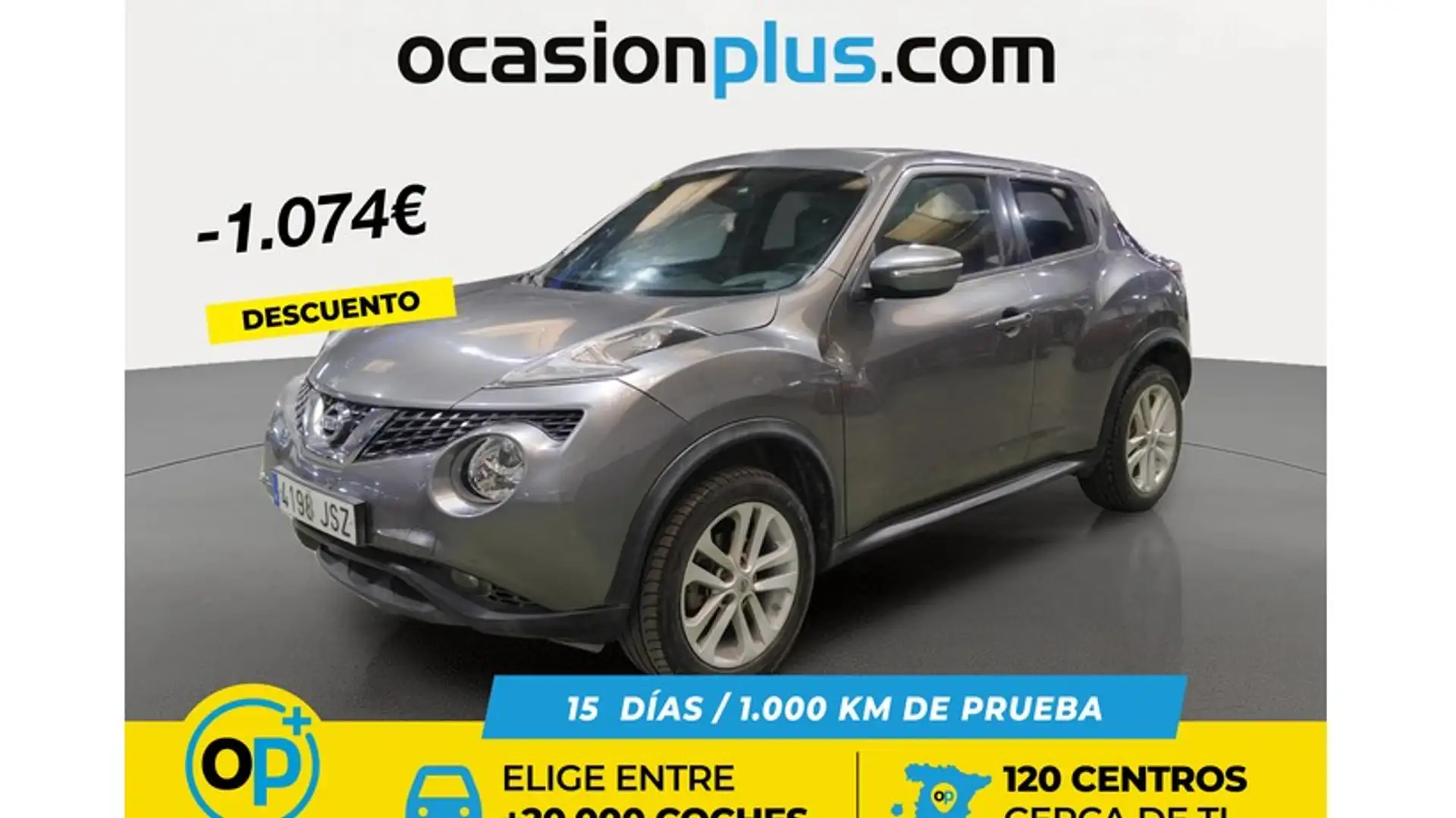 Nissan Juke 1.5dCi N-Connecta 4x2 Grau - 1