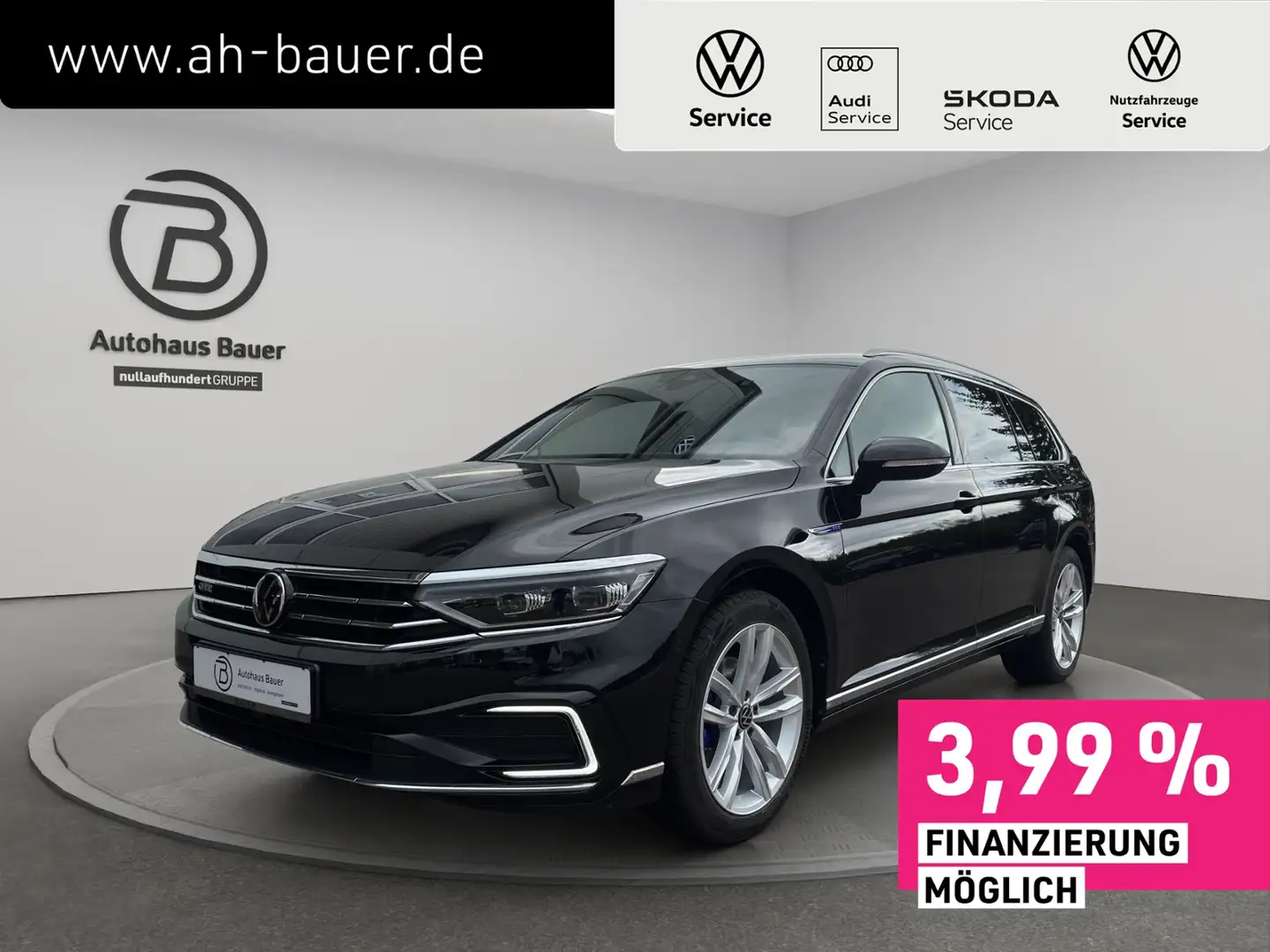 Volkswagen Passat Variant GTE AHK StHz IQLight Schwarz - 1