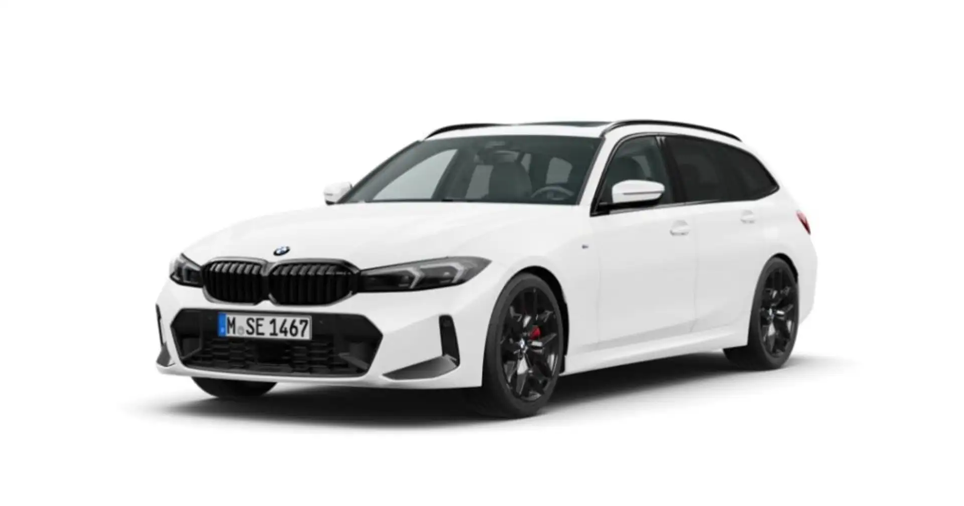 BMW 320 d 48V xDrive Touring Msport Pro Bianco - 1