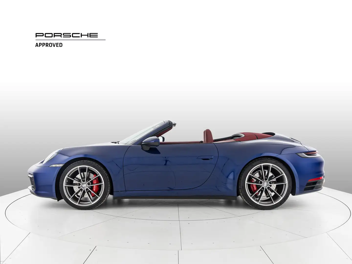 Porsche 992 cabrio 3.0 carrera s auto Modrá - 2