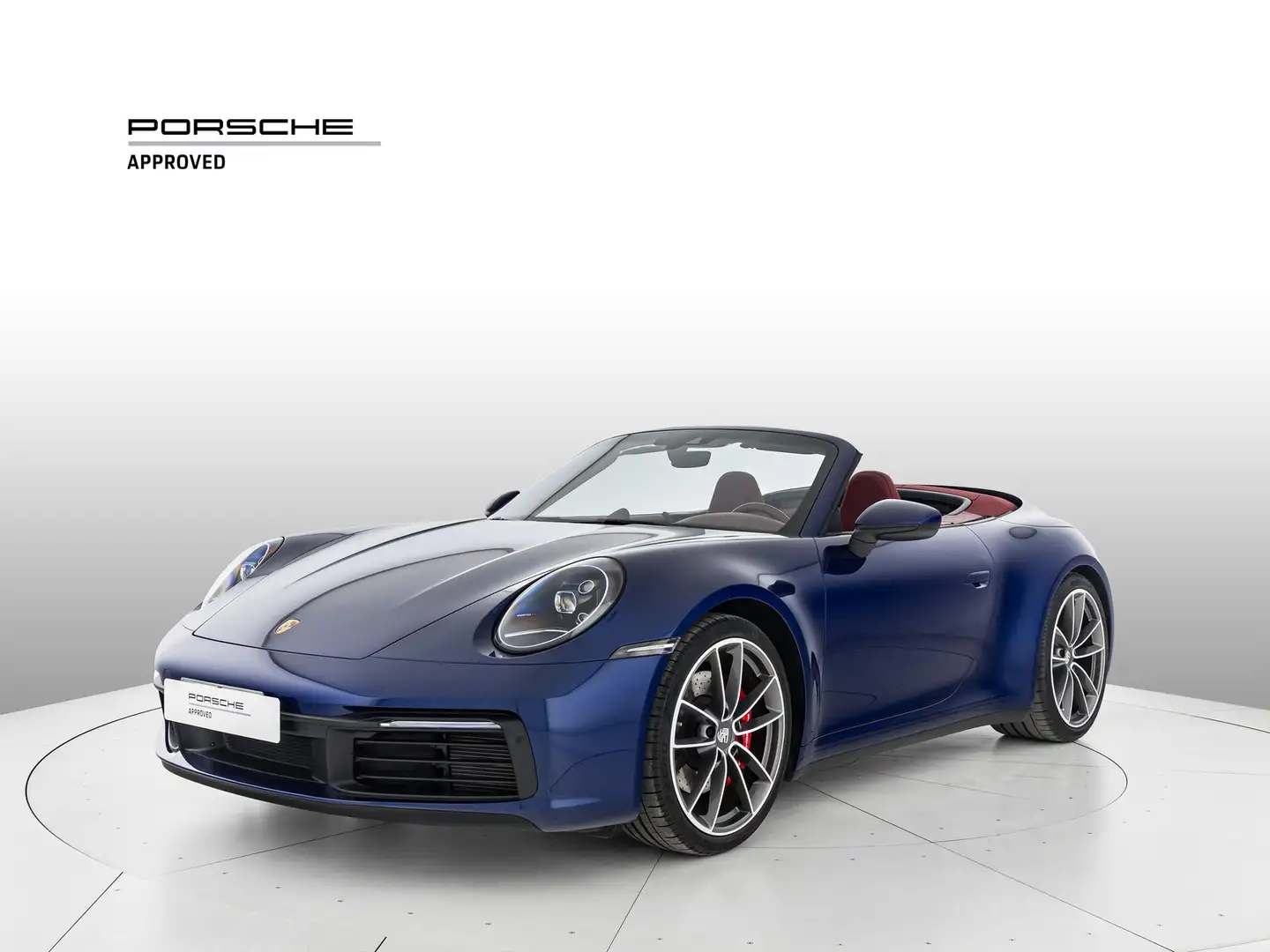 Porsche 992 cabrio 3.0 carrera s auto Modrá - 1