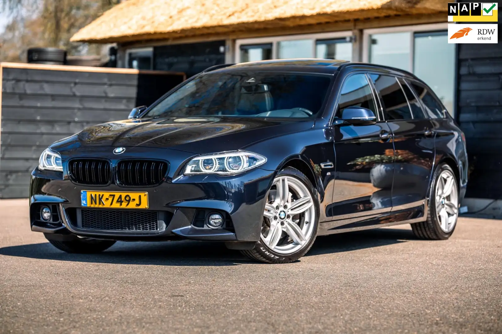 BMW 535 5-serie Touring 535xd LCI M-Sport Luxury Edion I H Negro - 1