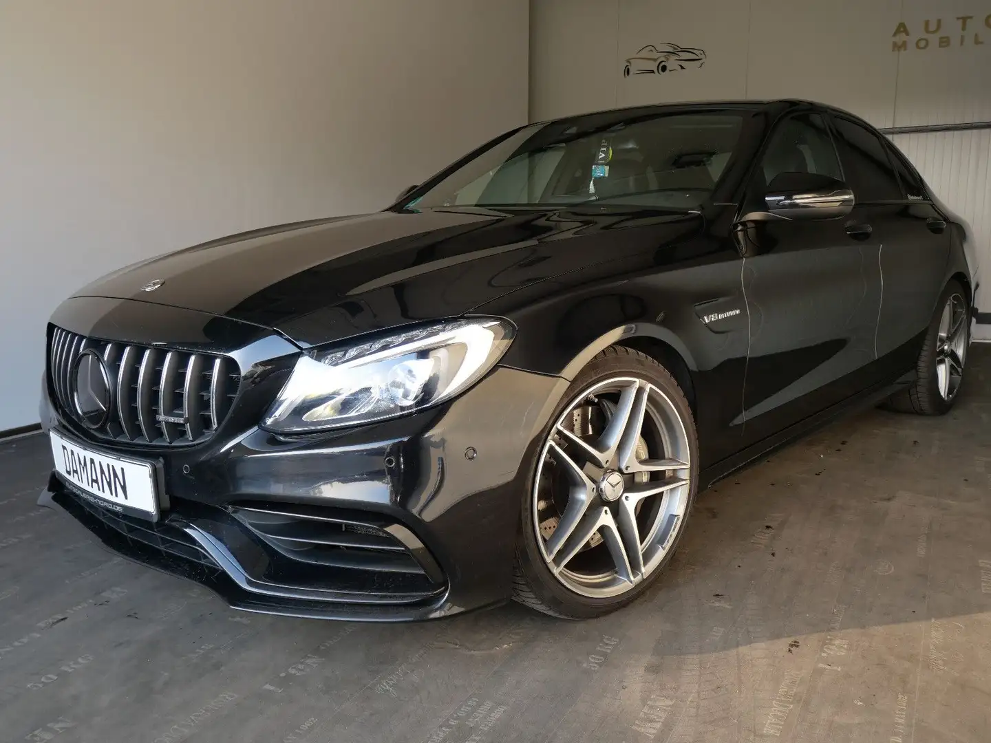 Mercedes-Benz C 63 AMG Sternenhimmel Pano / Burm. (12) Negro - 1