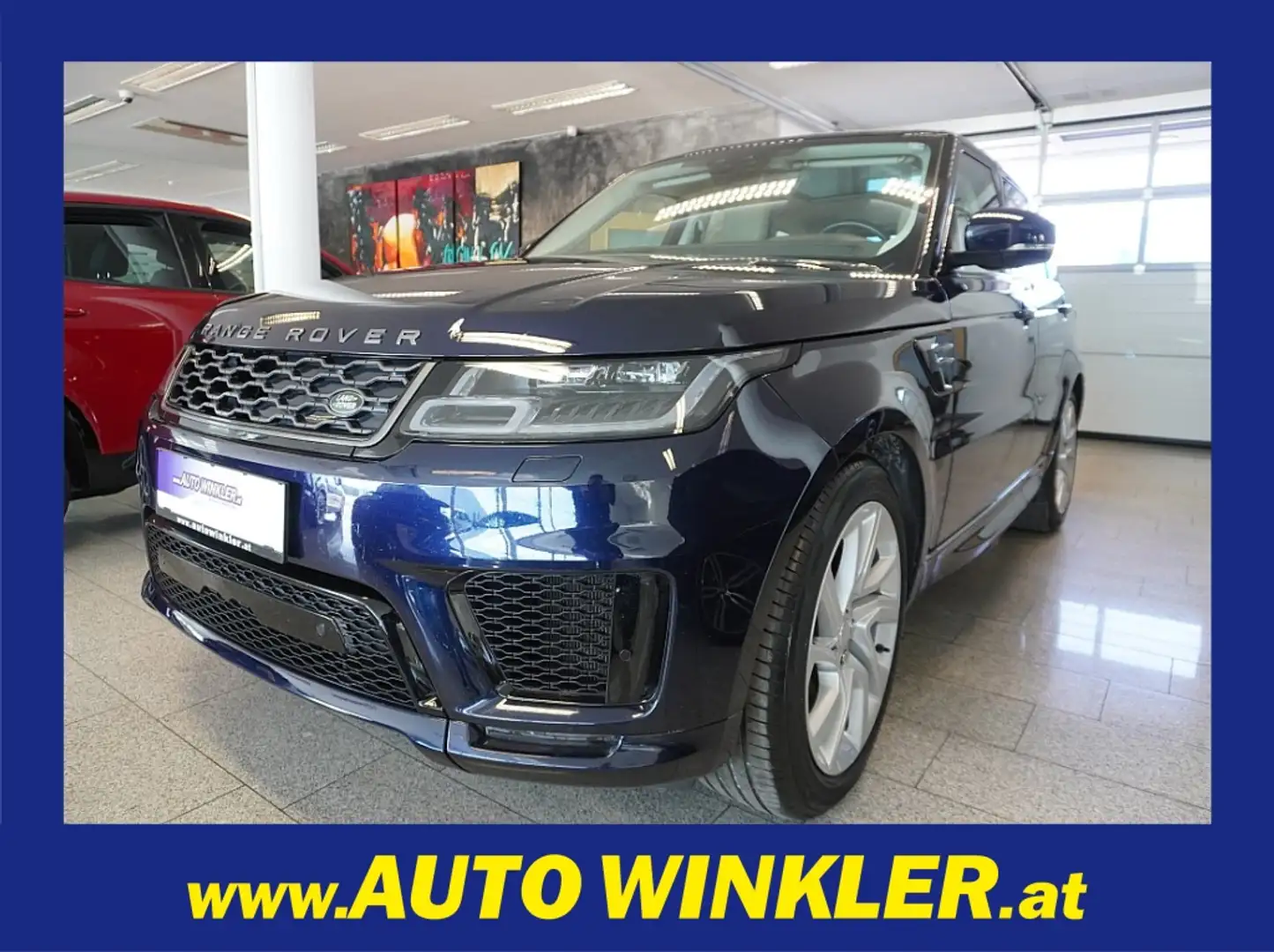 Land Rover Range Rover Sport 2,0 Si4 PHEV AWD HSE Dynamic/LED/Pano Blau - 1