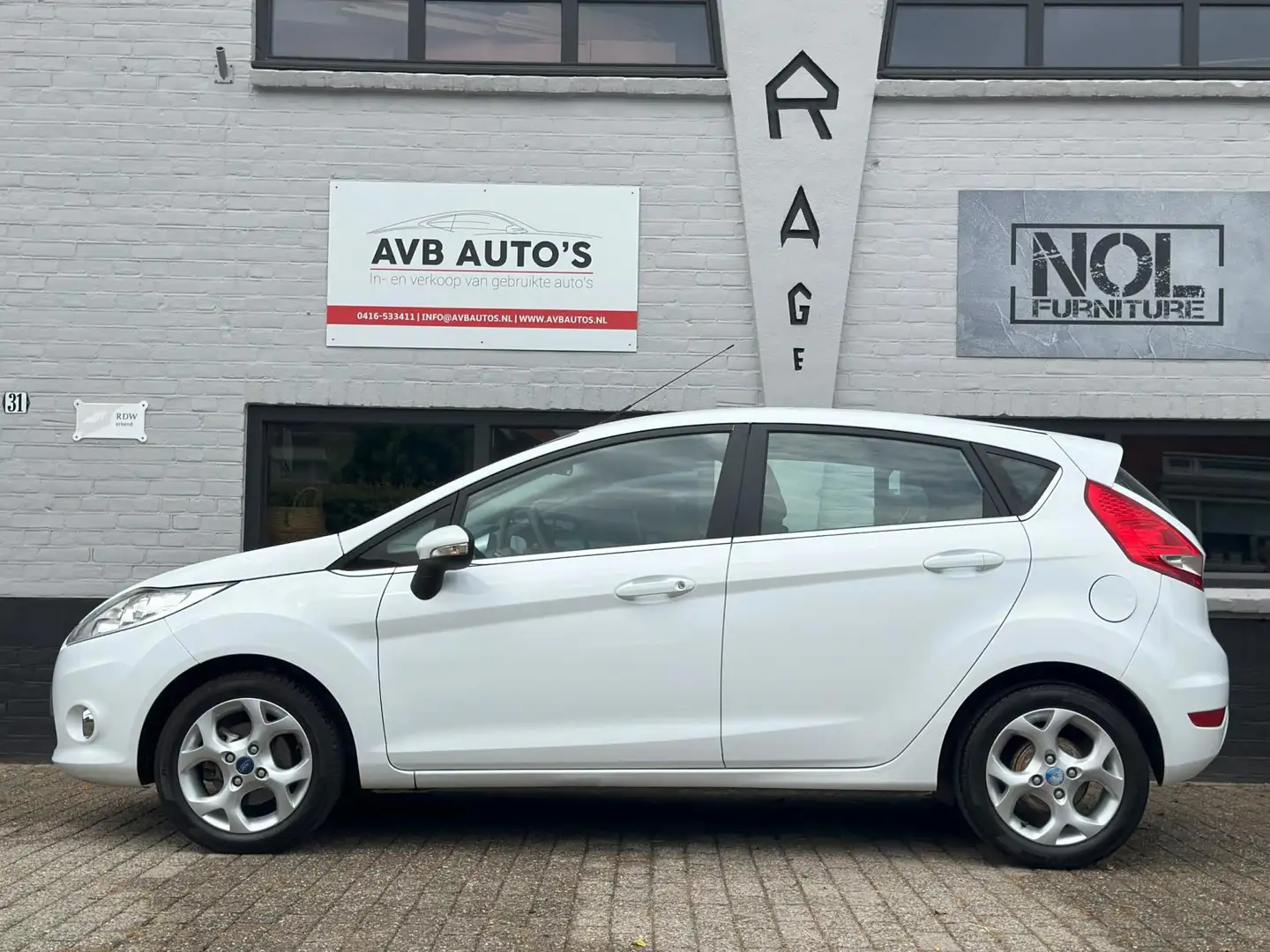 Ford Fiesta 1.25 Titanium Airco Cruise APK 29-08-25 Wit - 2