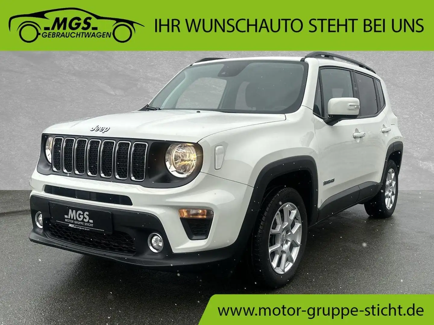 Jeep Renegade Limited Plug-In-Hybrid 4xe NAVI #S&S Weiß - 1