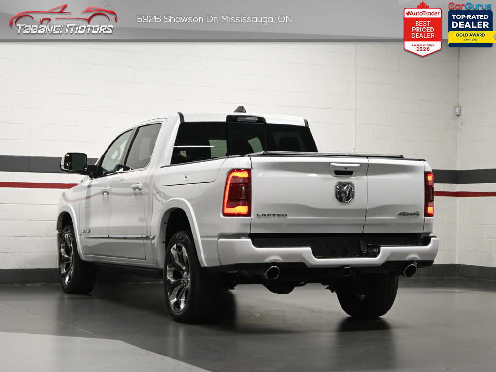 2023 RAM 1500 Limited Panoroof 360CAM HUD Harmon/Kardon Vented