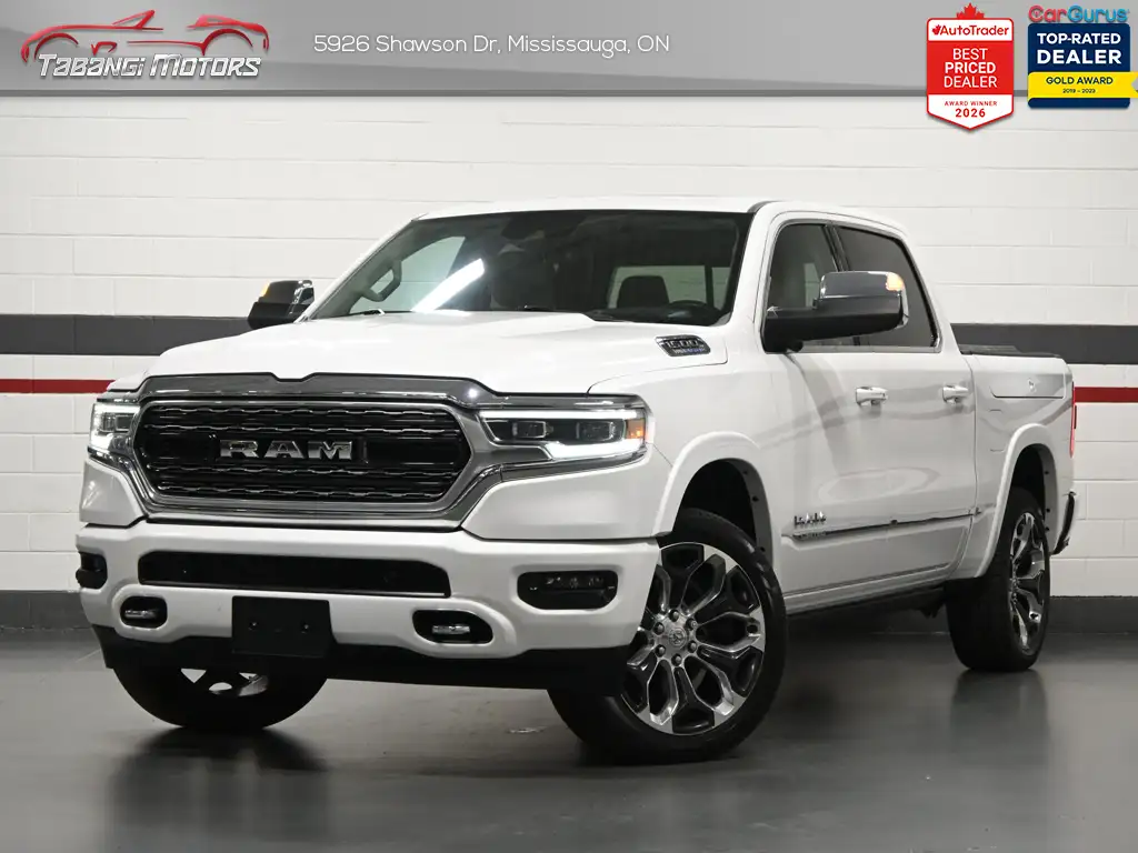 2023 RAM 1500 Limited Panoroof 360CAM HUD Harmon/Kardon Vented