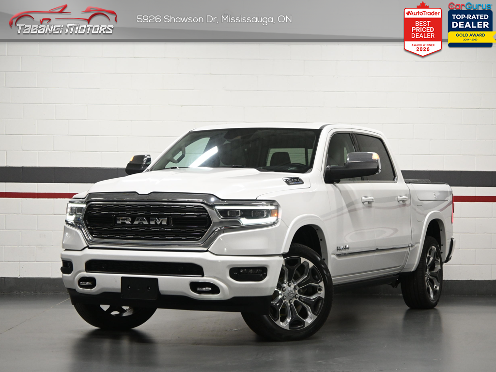 2023 RAM 1500 Limited Panoroof 360CAM HUD Harmon/Kardon Vented