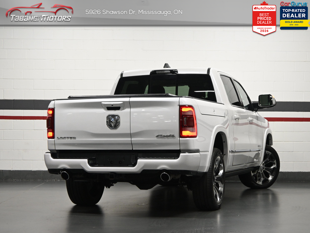 2023 RAM 1500 Limited Panoroof 360CAM HUD Harmon/Kardon Vented