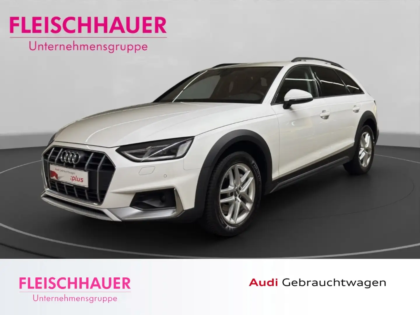 Audi A4 allroad quattro 50 TDI LED+ACC+NAVI+SHZ+PDC V&H+ Blanc - 1