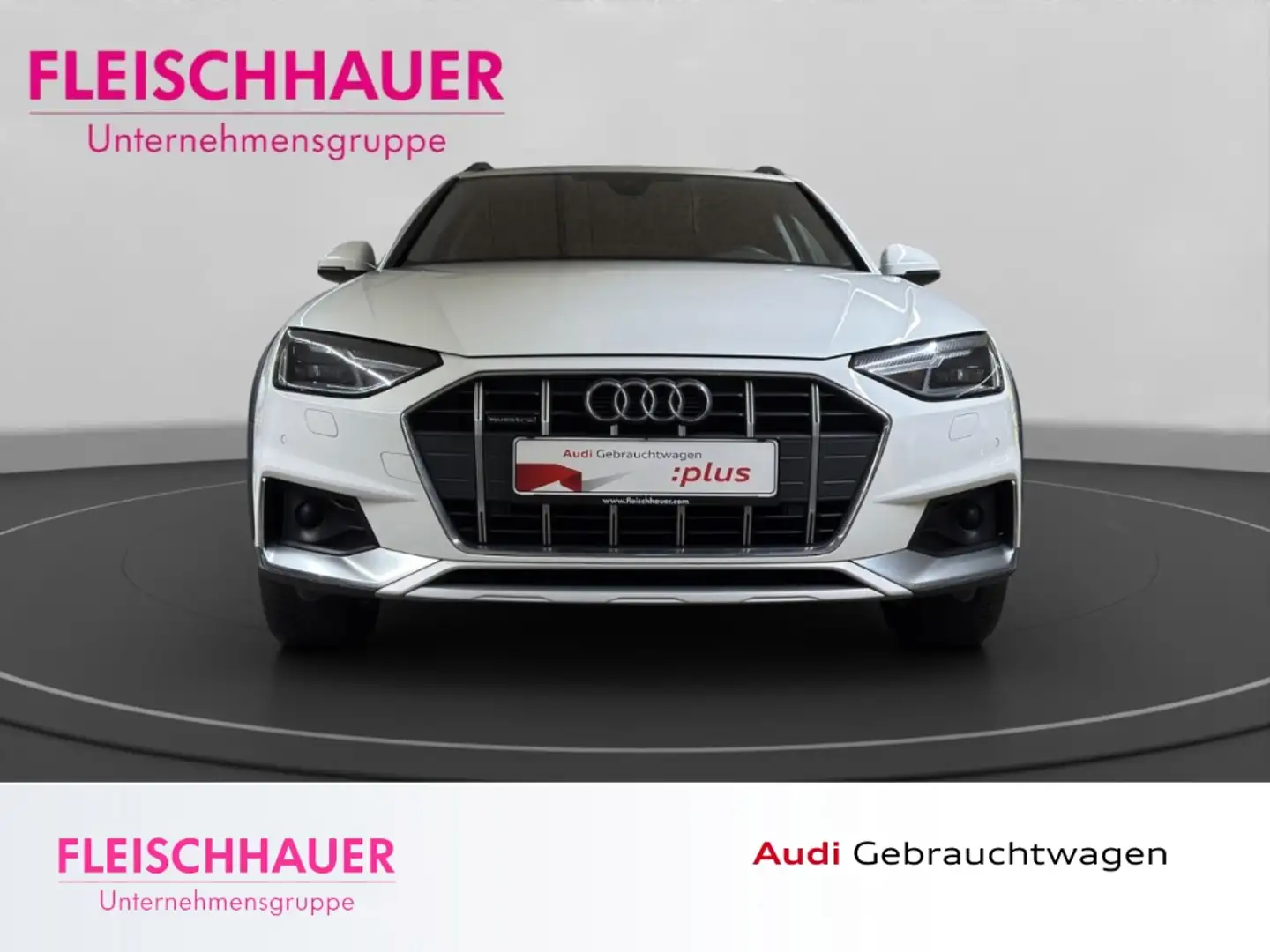 Audi A4 allroad quattro 50 TDI LED+ACC+NAVI+SHZ+PDC V&H+ Blanc - 2