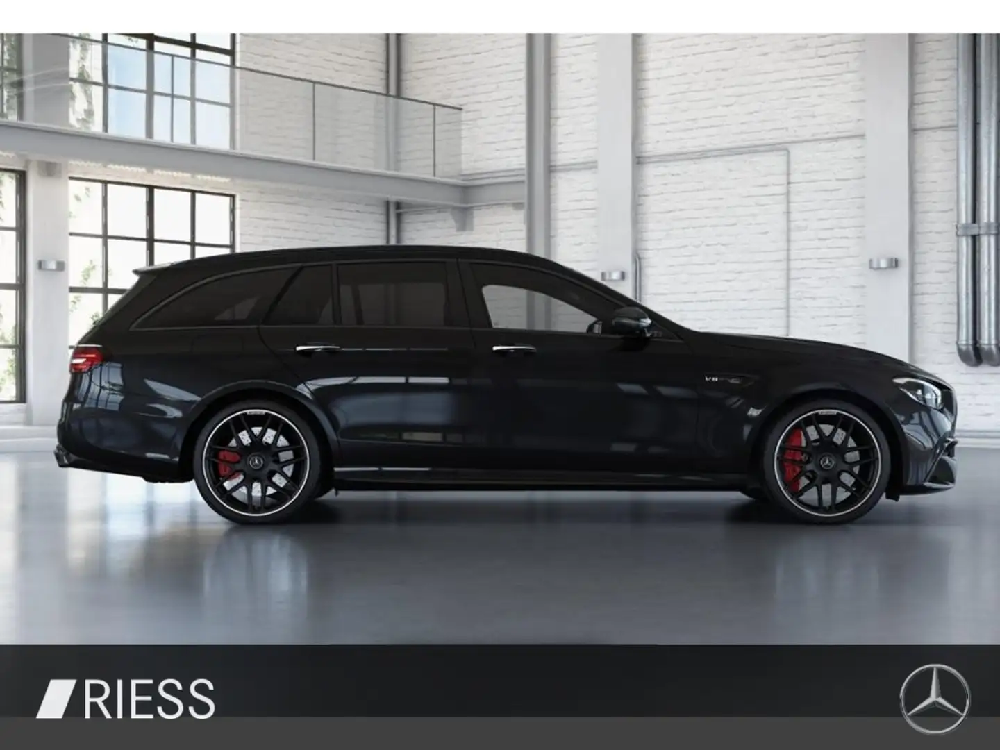 Mercedes-Benz E 63 AMG S 4M+ T Perfo-Sitz Perfo-Abgas AHK 360° Schwarz - 2