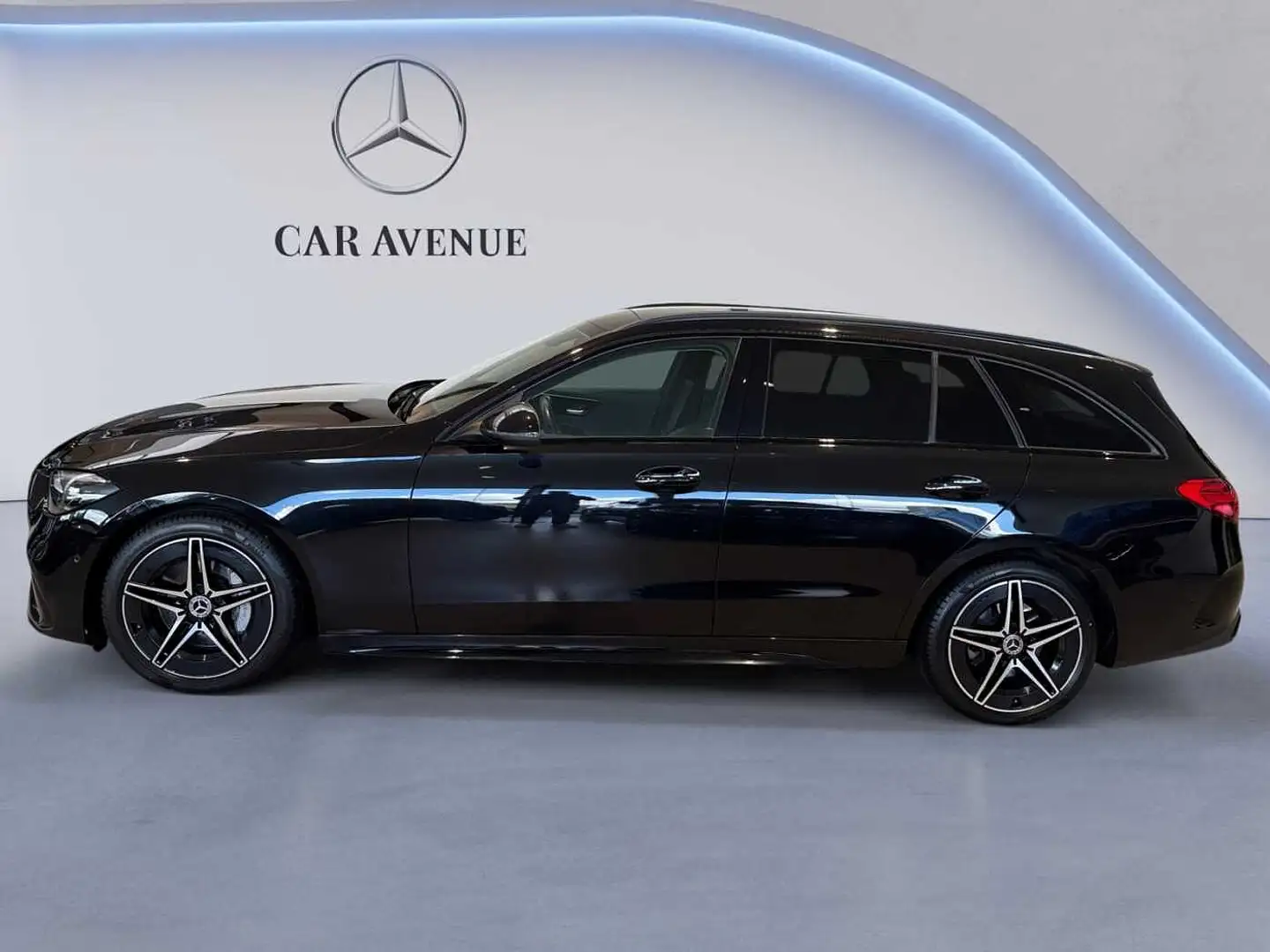 Mercedes-Benz C 220 d Break AMG Line Zwart - 2