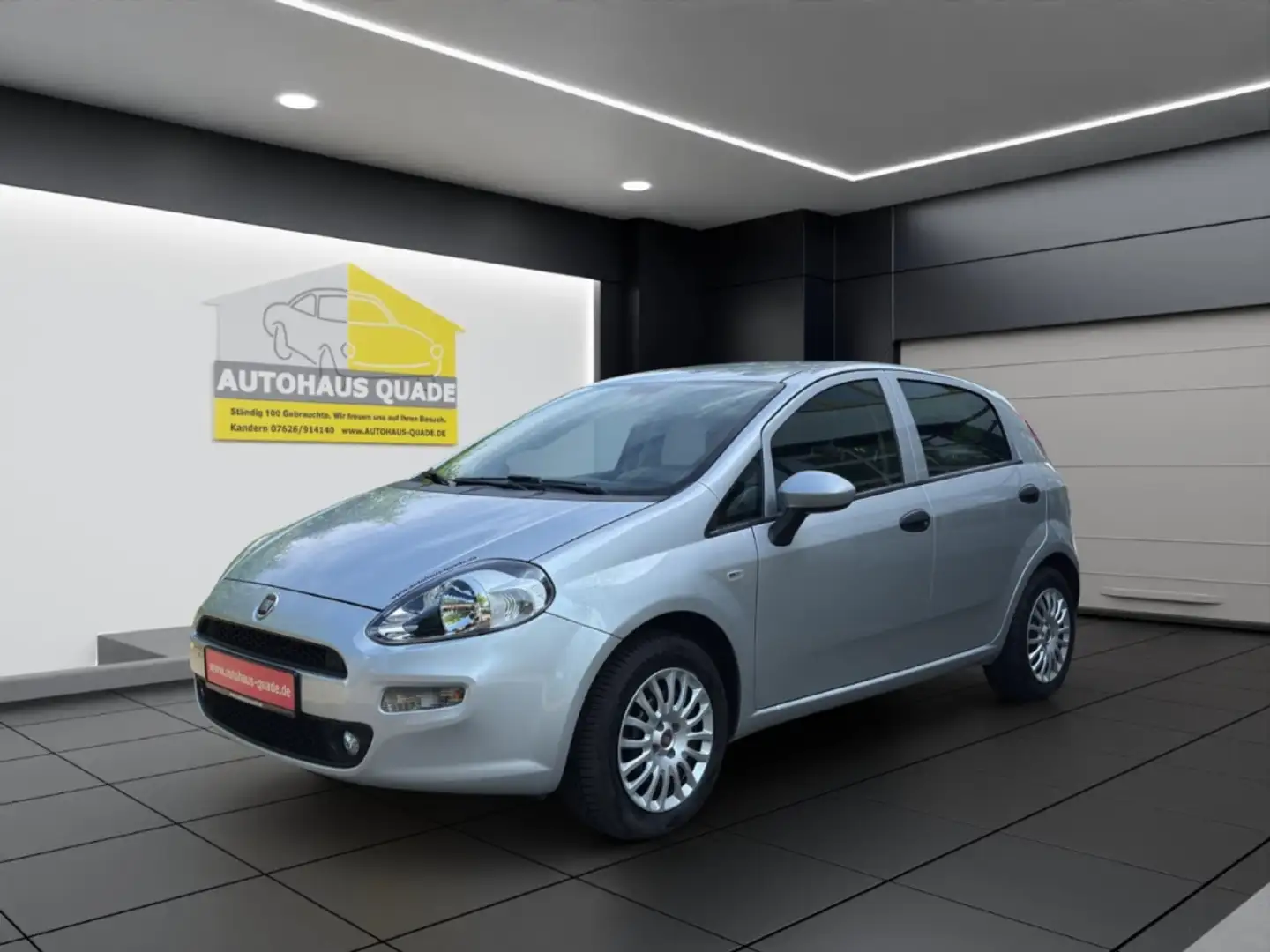 Fiat Punto MYSTYLE 1.2 8V Berganfahrass. Klima el.SP MP3 CD m Silber - 1