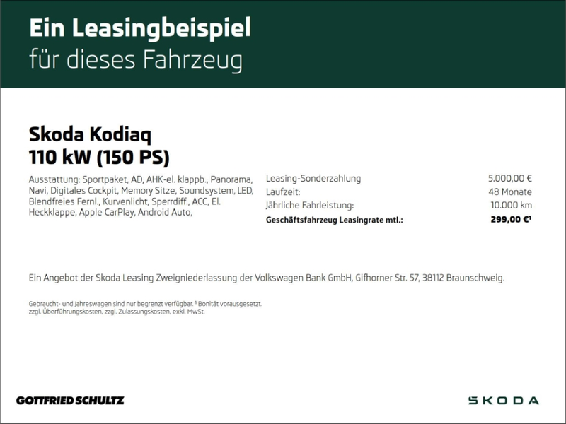 Skoda Kodiaq Sportline 2.0 TDI DSG sofort verfügbar Bärenstark! — photo 2