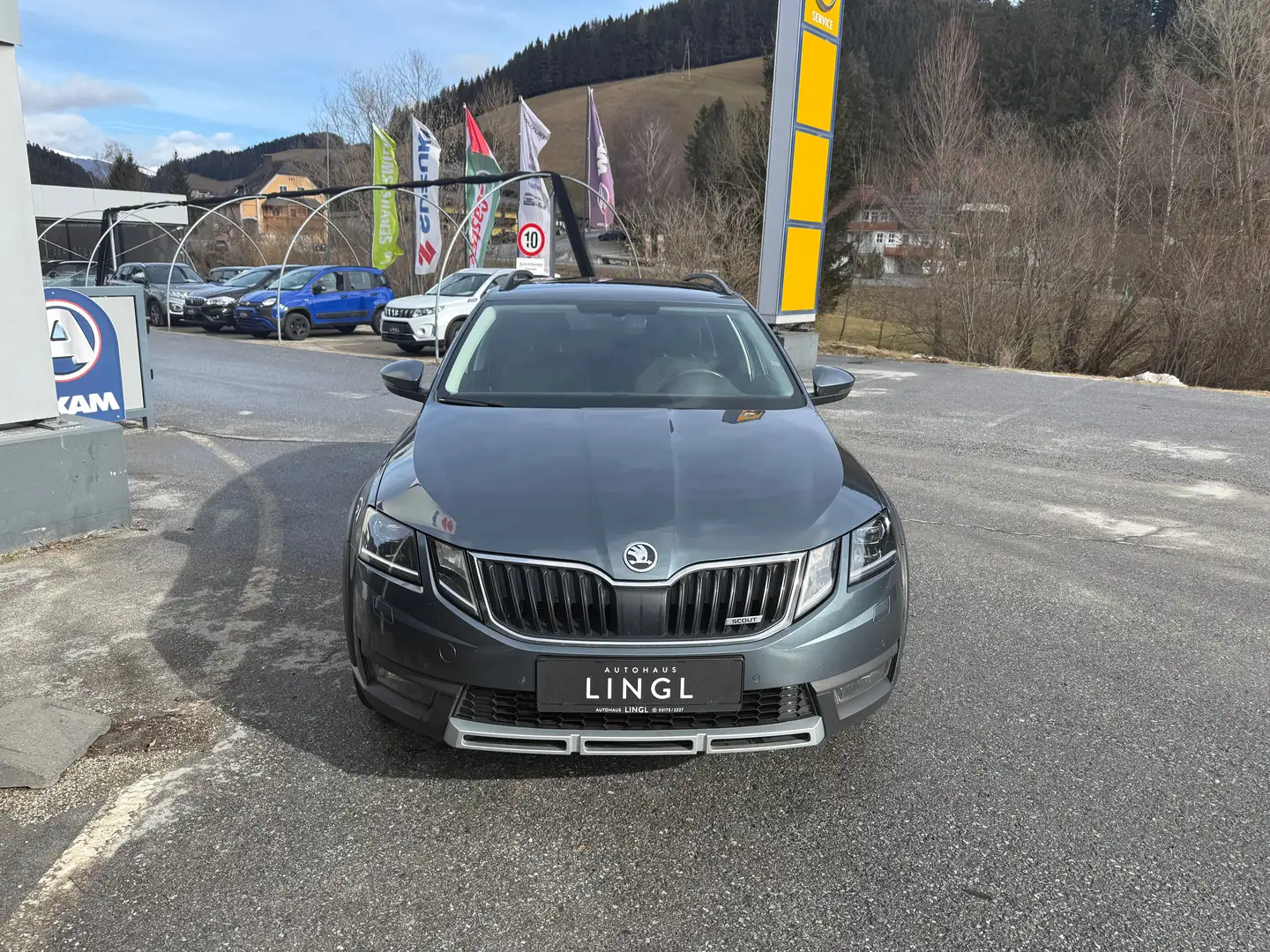 Skoda Octavia 2.0 TDI DSG Scout 4x4 *AHV* Grau - 2