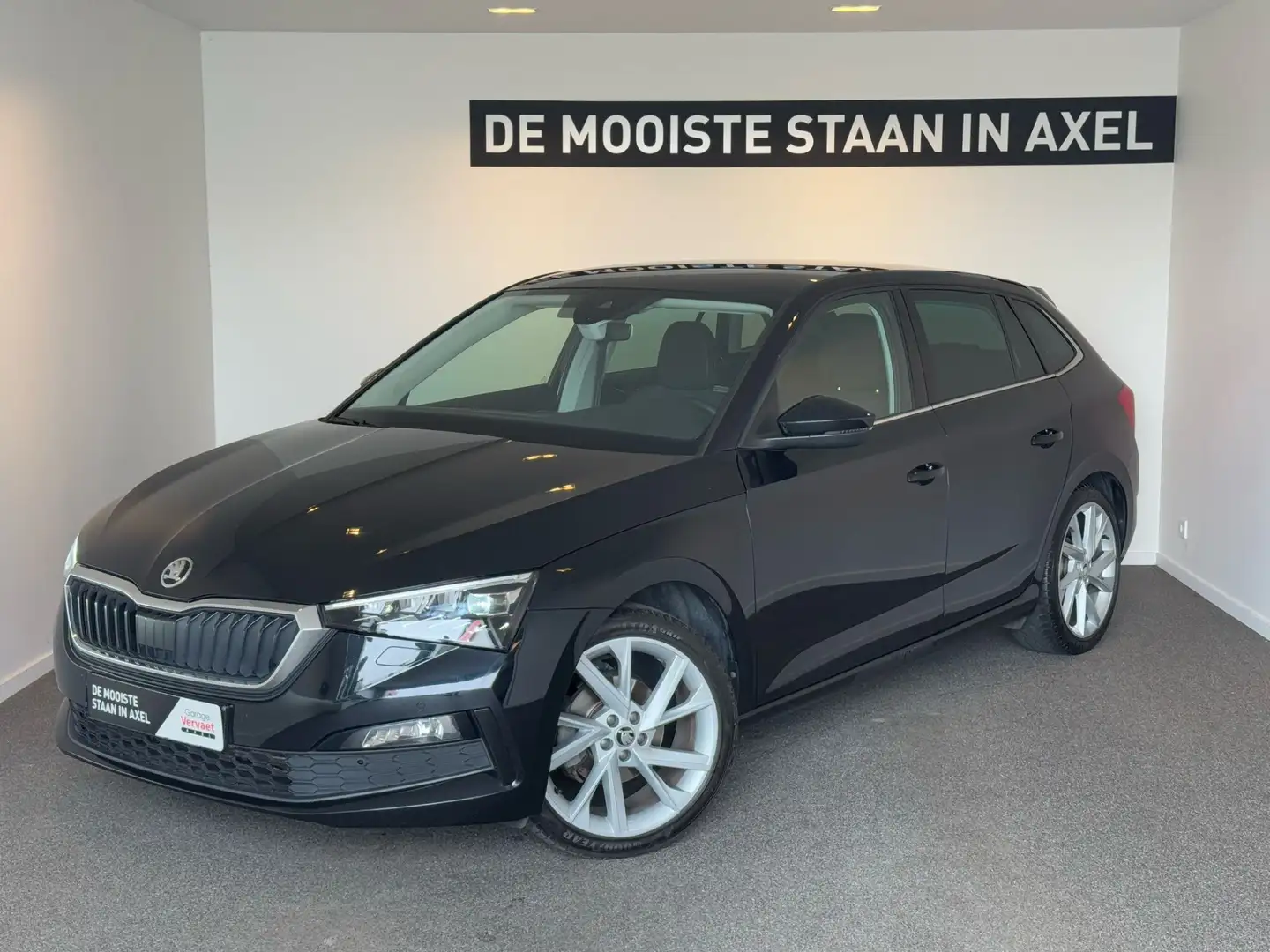 Skoda Scala 1.0 TSI Style Zwart - 1