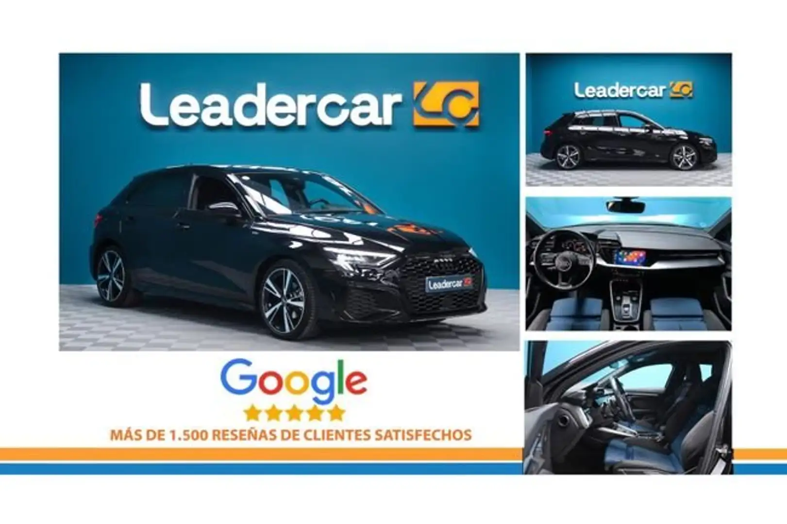 Audi A3 SPORTBACK BLACK LINE 35 TFSI 150CV S TRONIC Negro - 2