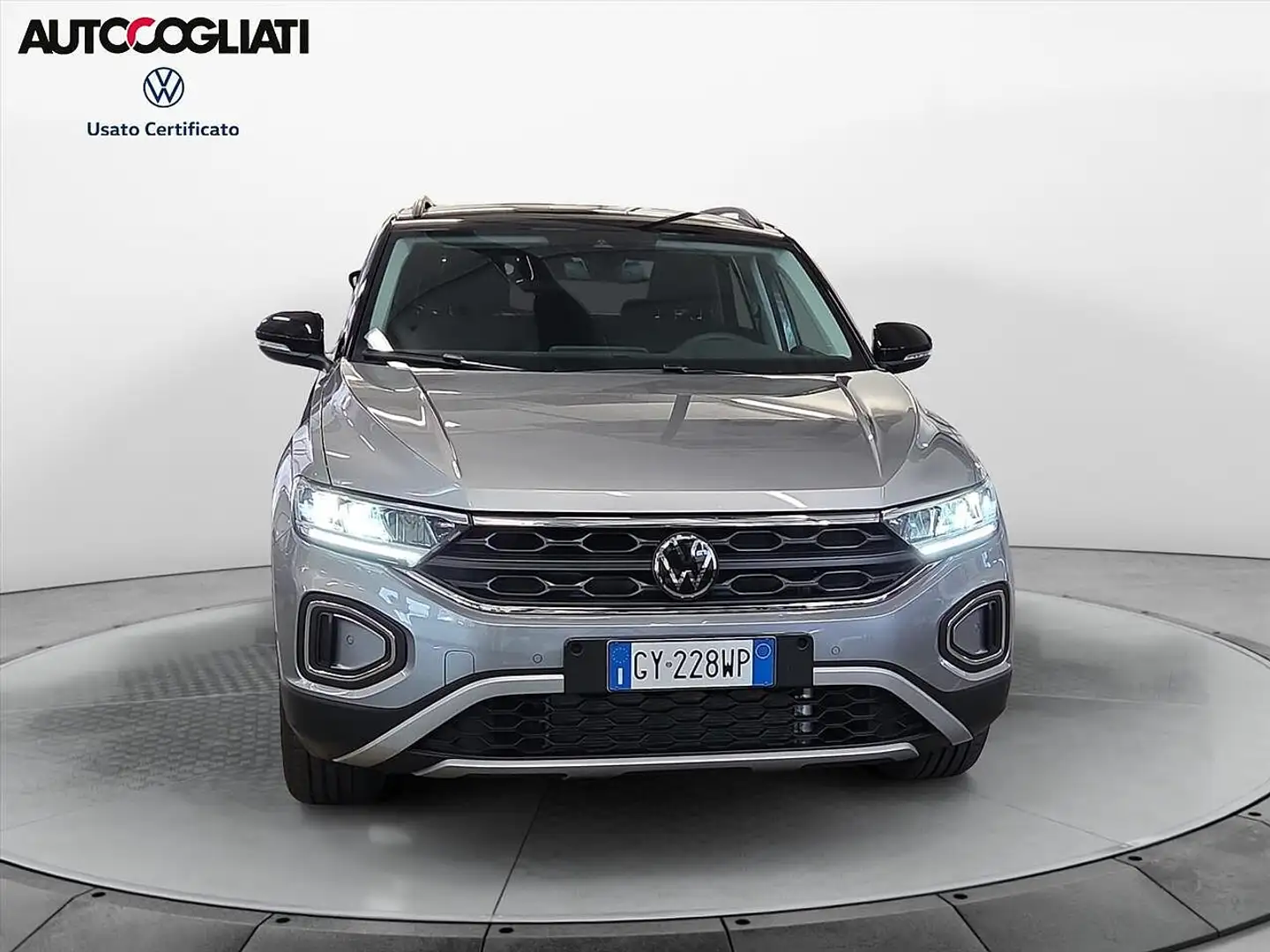 Volkswagen T-Roc 2.0 TDI SCR LIFE DSG 150CV Argento - 2