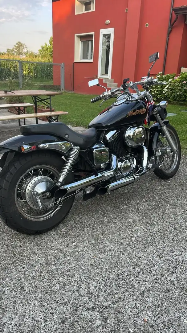 Honda Black Widow custom Negro - 1