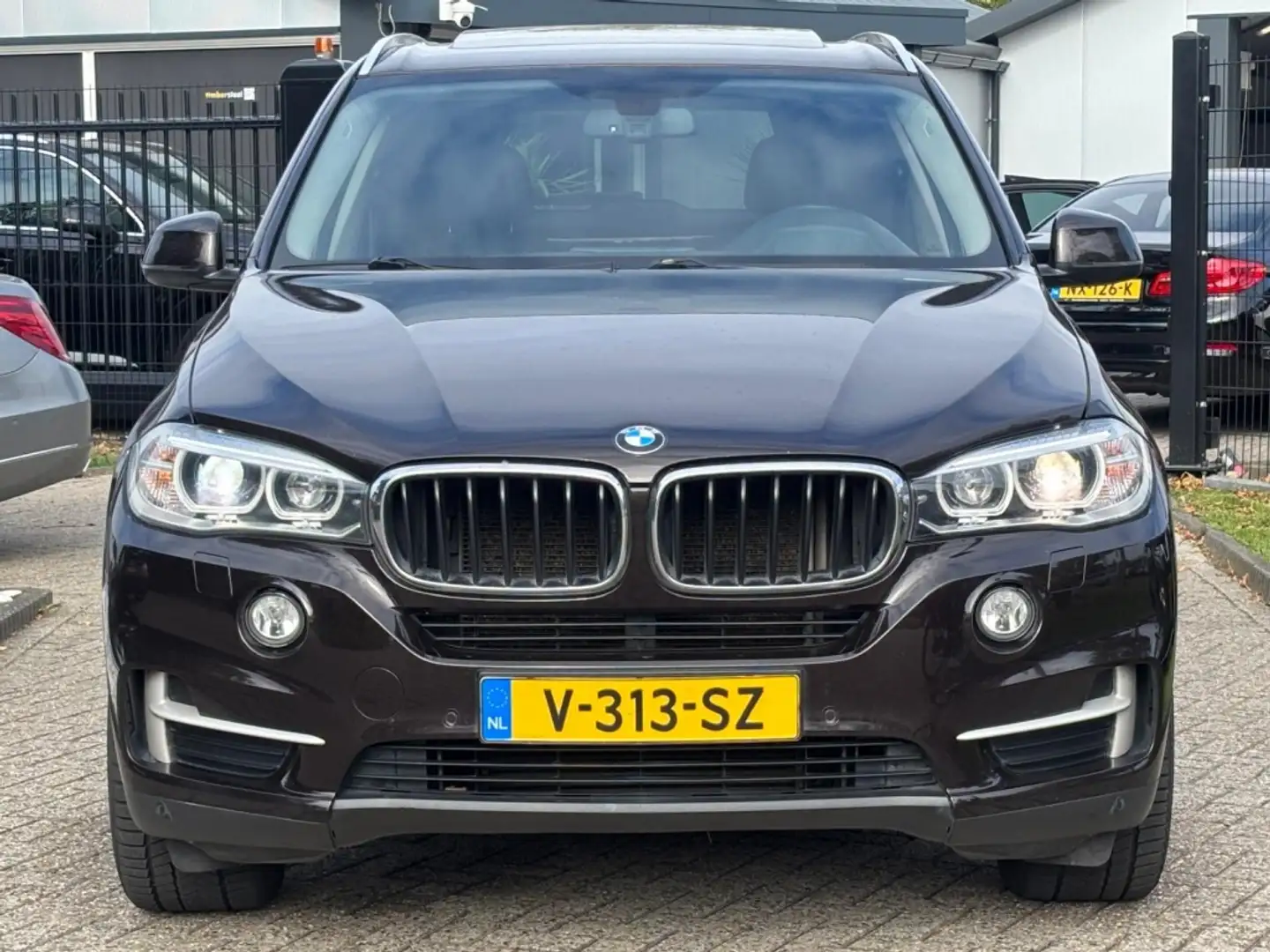 BMW X5 3.0D X-Drive Sport 2014 Grijs Kenteken MARGE Коричневий - 2