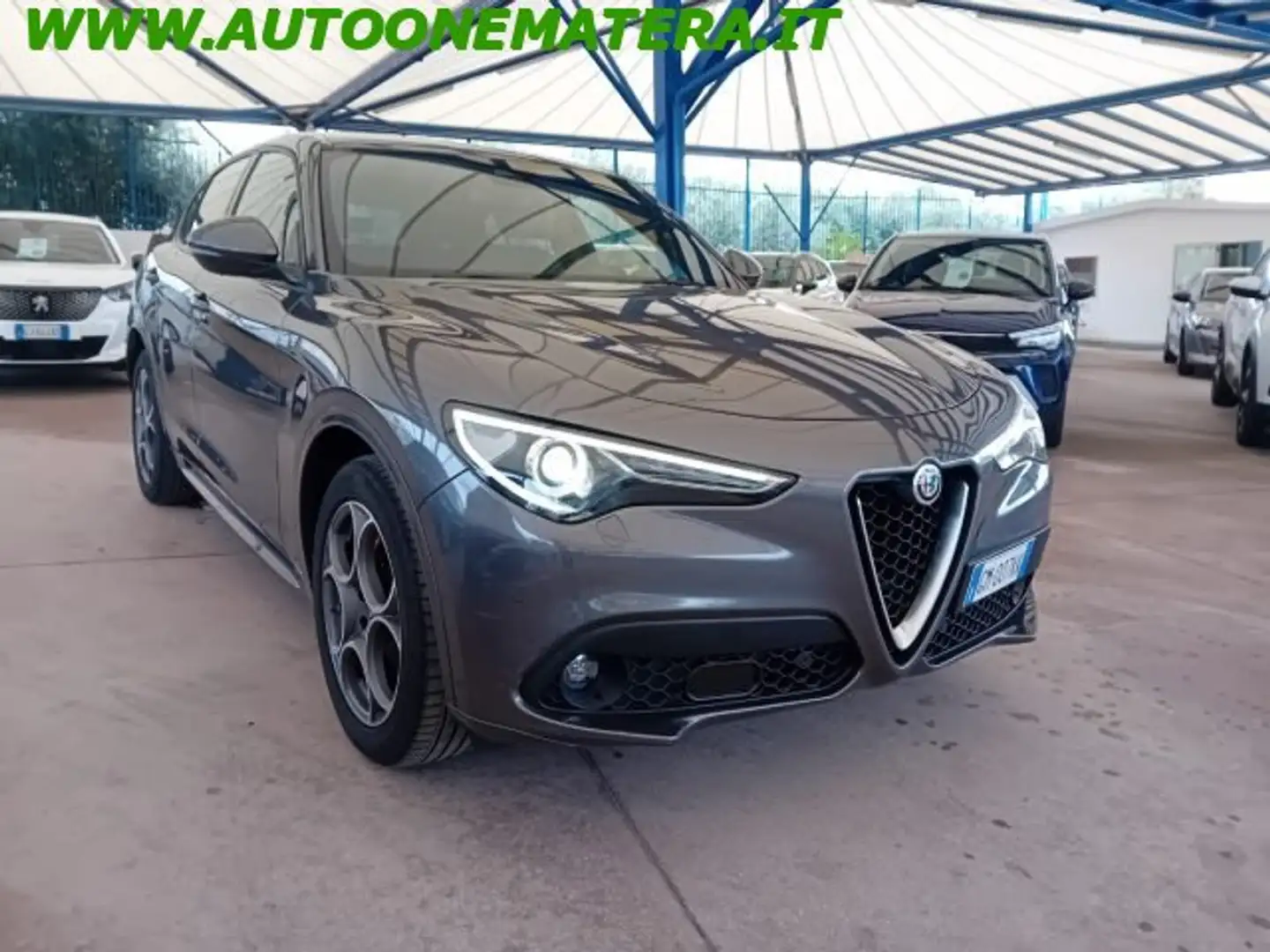 Alfa Romeo Stelvio Stelvio 2.2 t Ti Q4 210cv auto Gris - 1