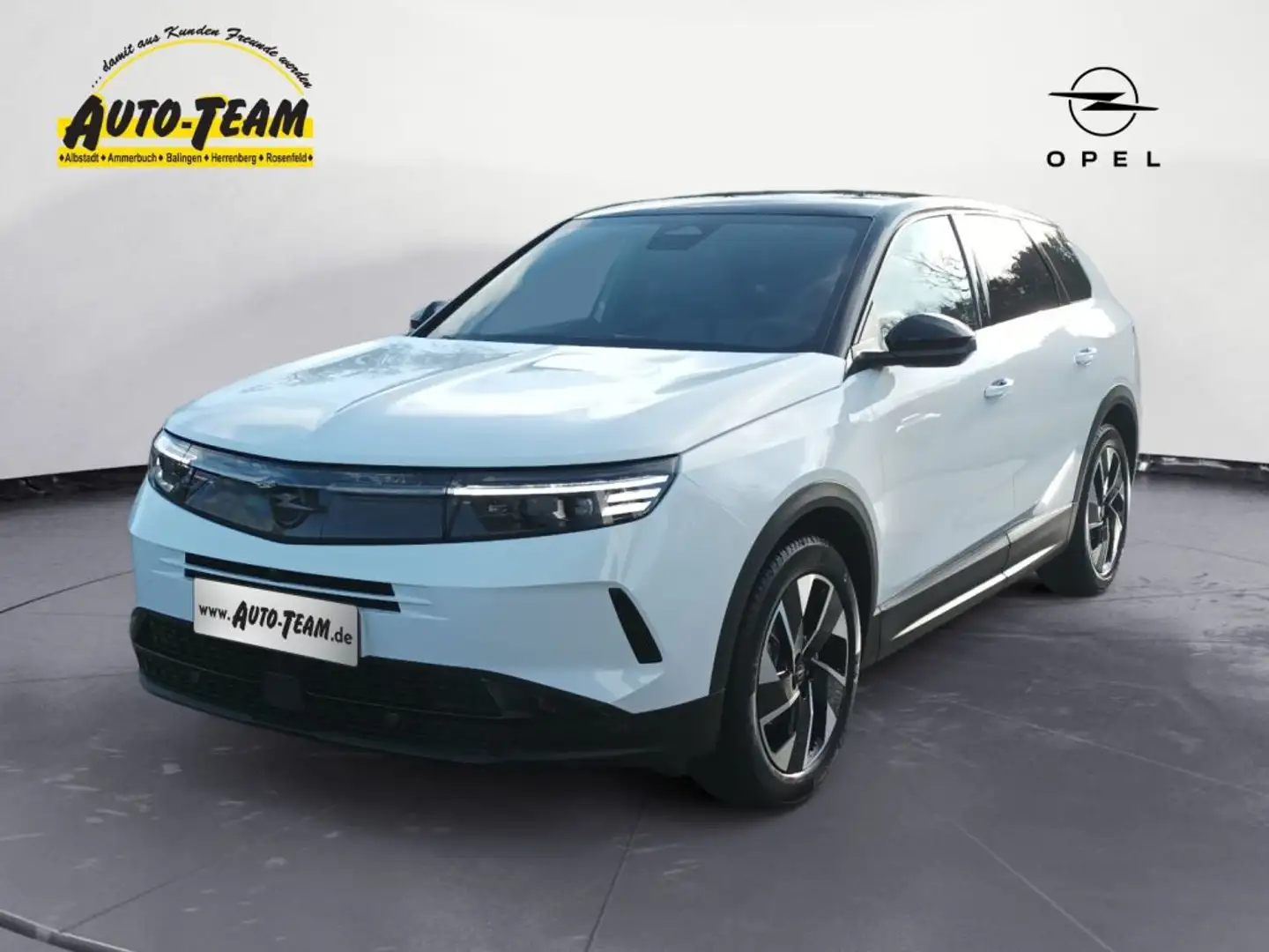 Opel Grandland 1.2 DI Hybrid 48 V Automatik GS Weiß - 1