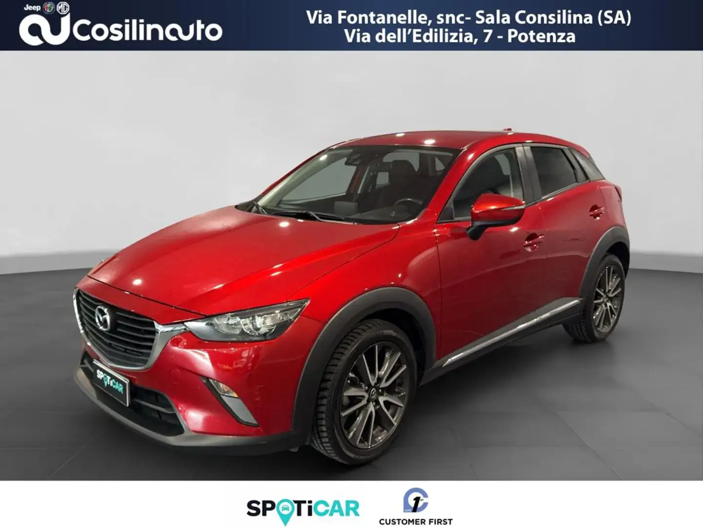 Mazda CX-3 1.5L Skyactiv-D Exceed 105CV MY16 Rosso - 1