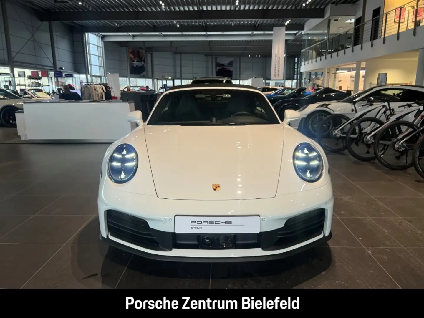 Porsche 992 911 Carrera S Cabriolet InnoDrive Sportabgas Weiß - 2