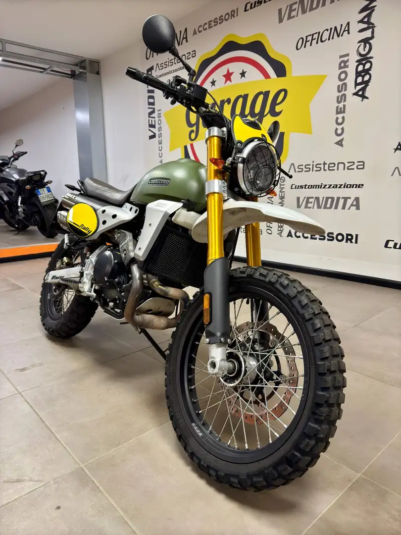 Fantic Caballero 500 Zielony - 2